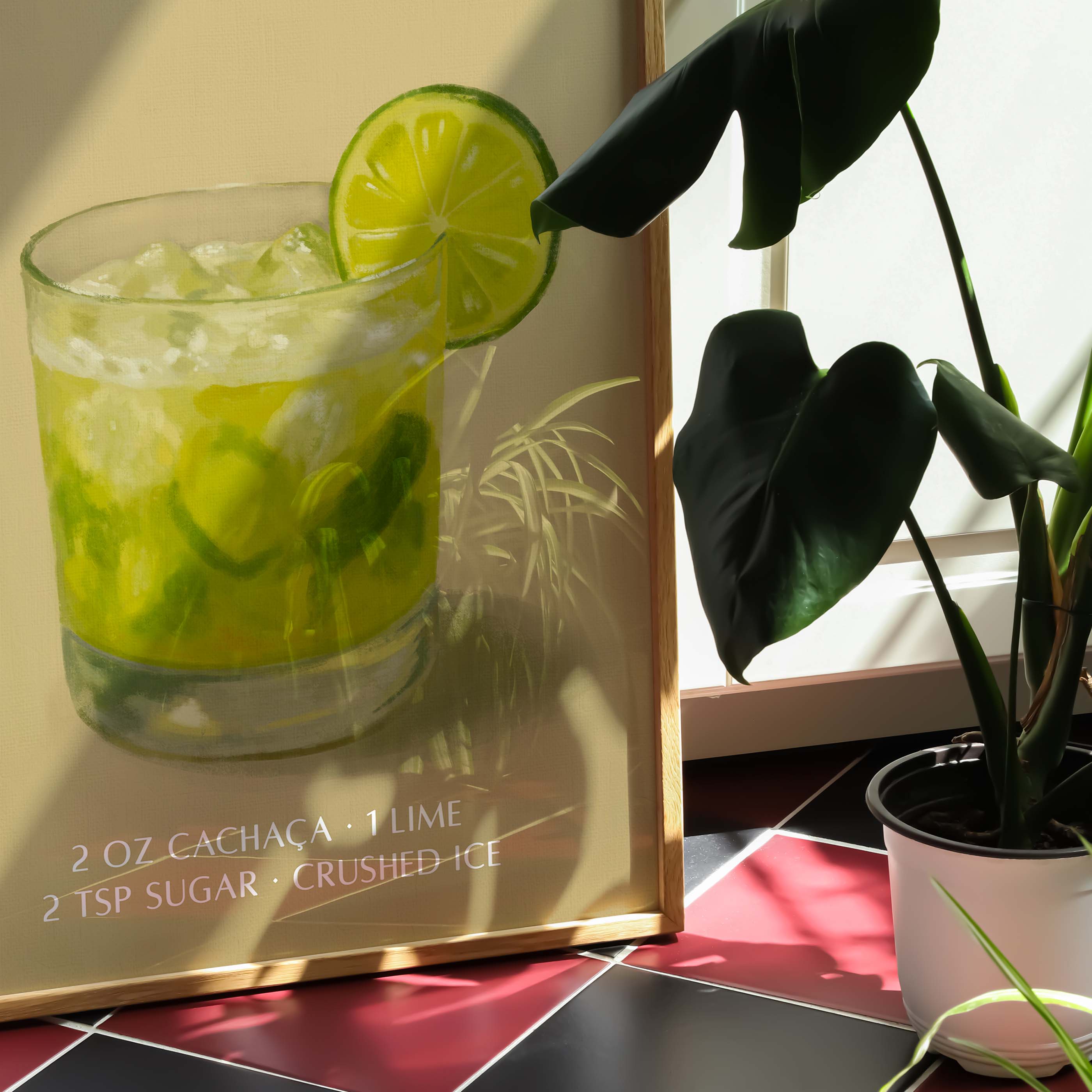 Küche - Getränke - Poster