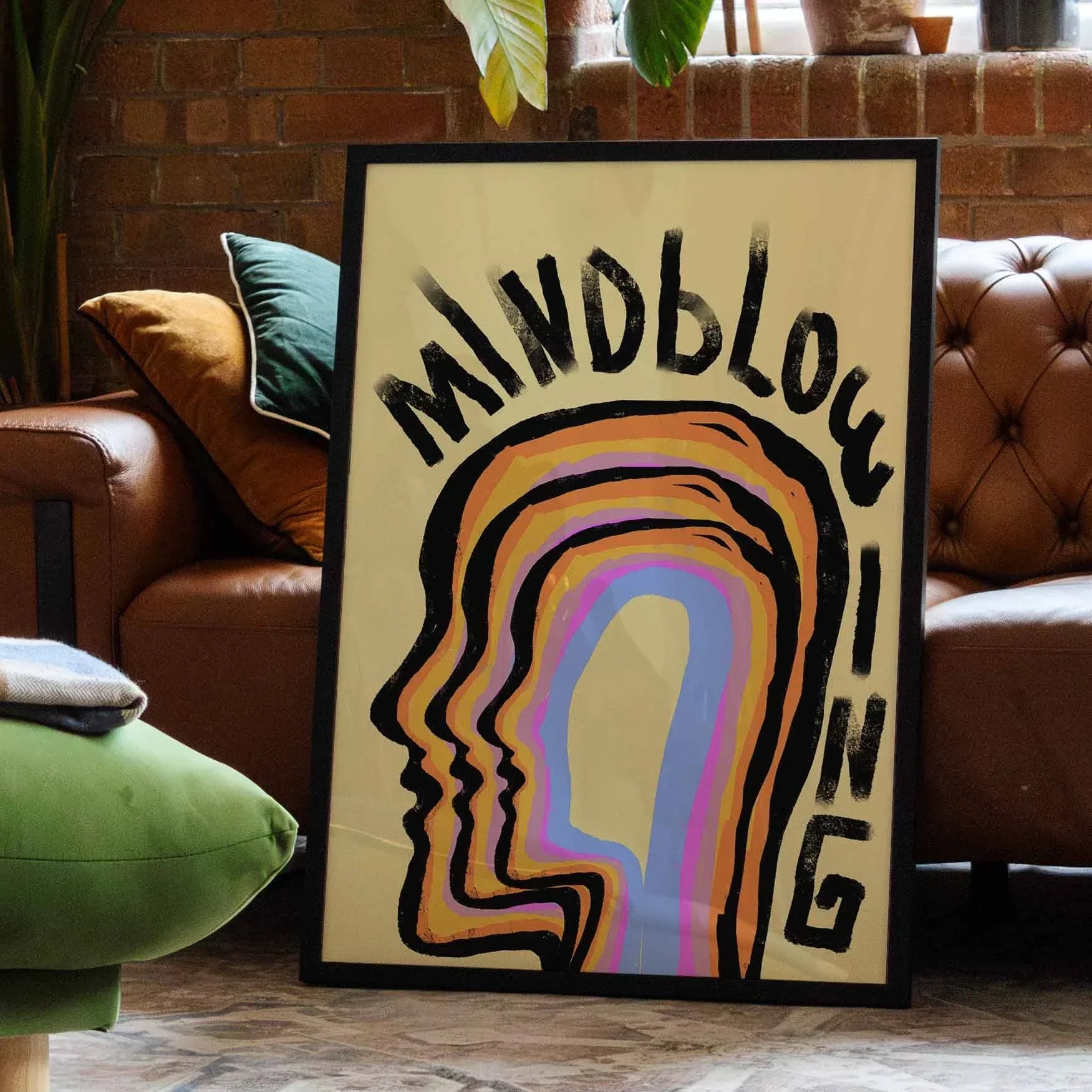 Abstrakt - Farbenfroh - Poster