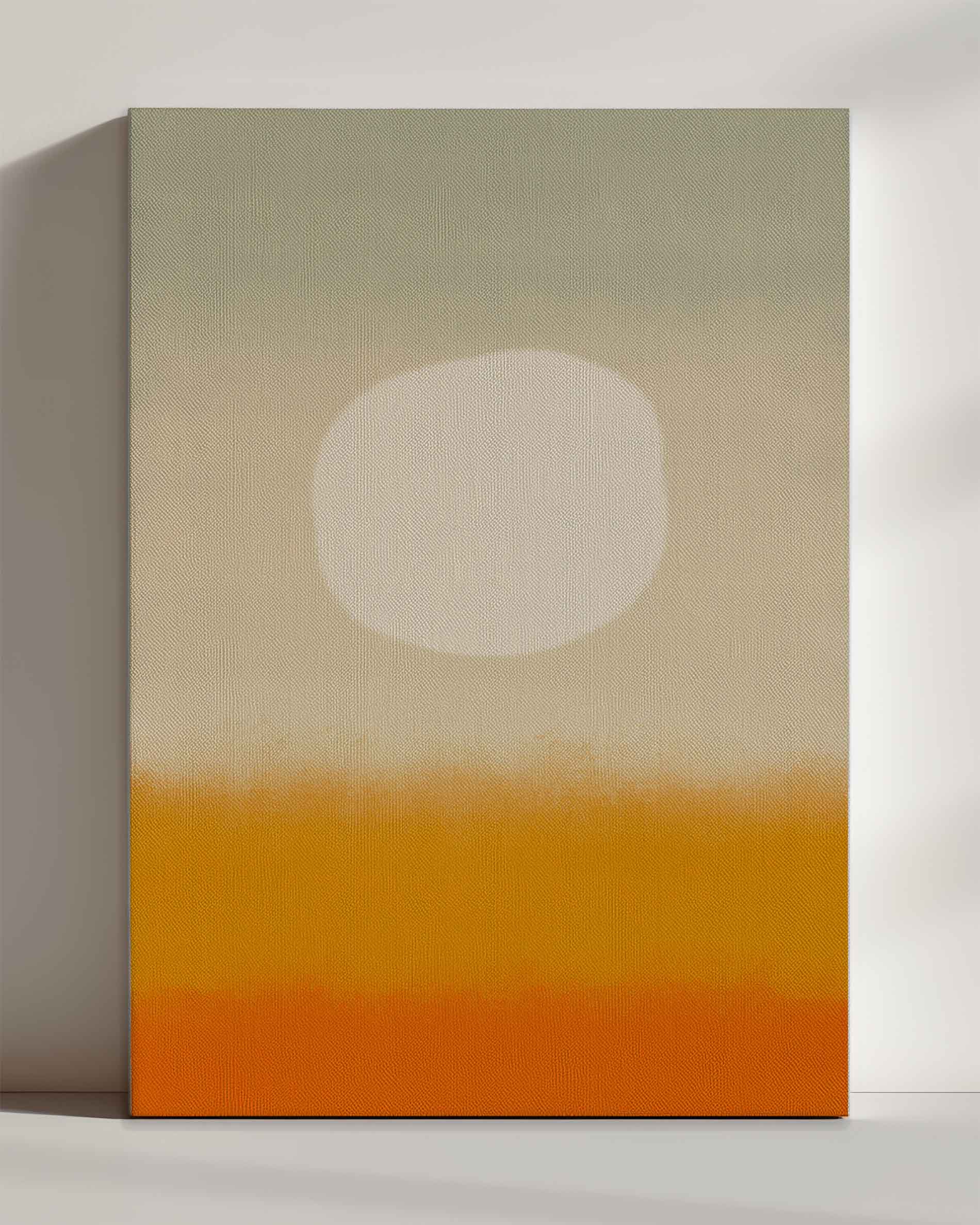 Solnedgång - Canvas