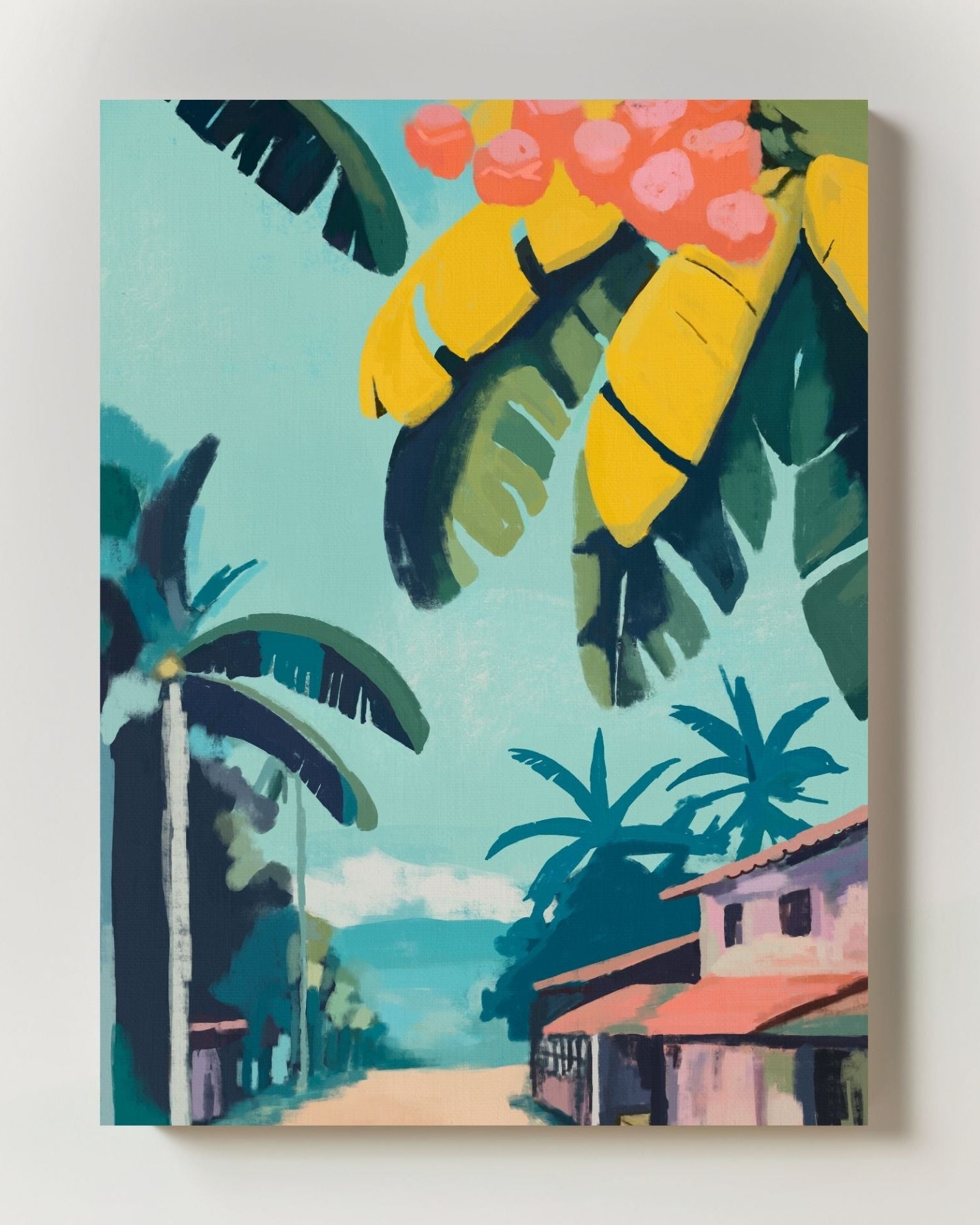 Tropical Village Morning