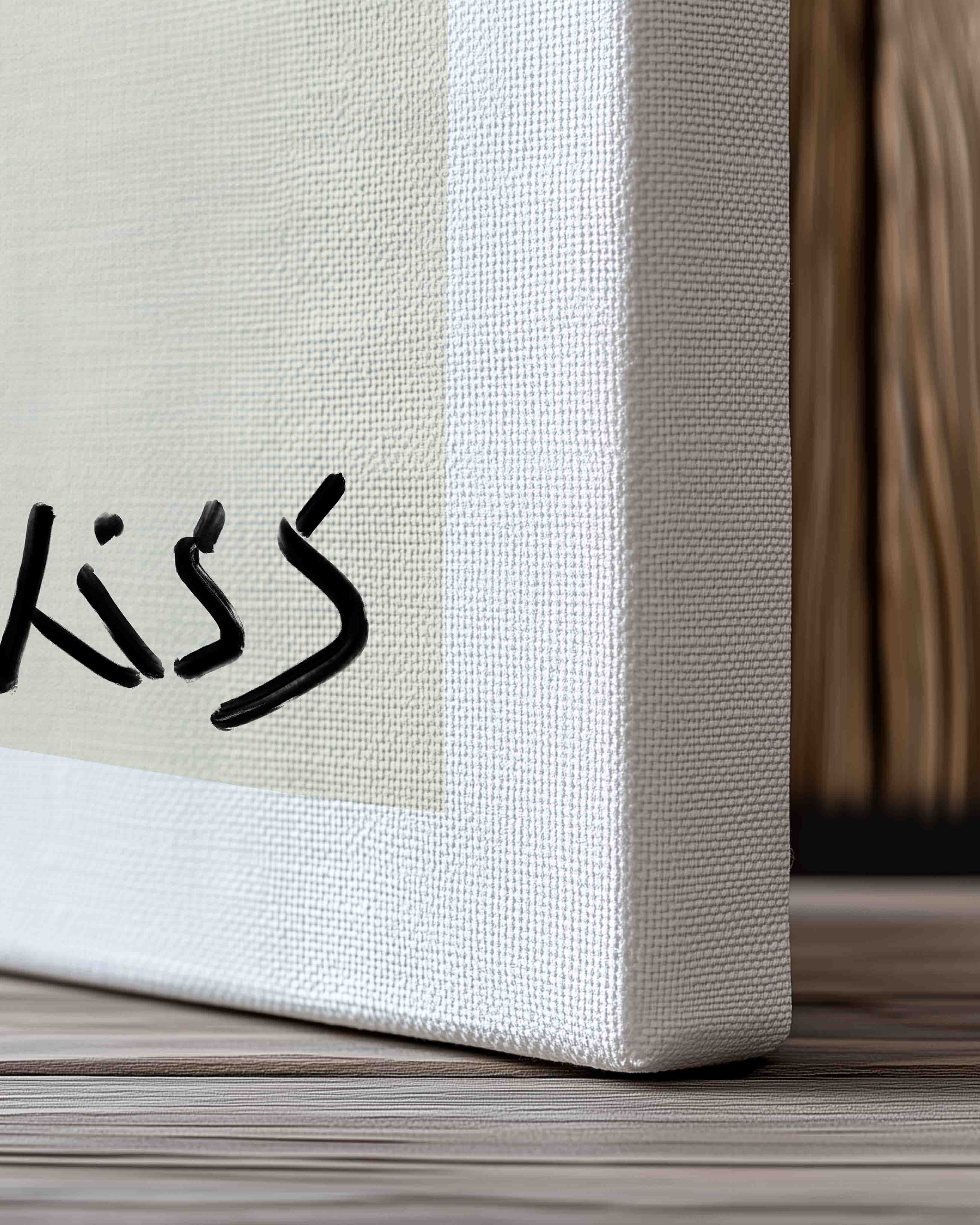 Just Kiss - Canvas