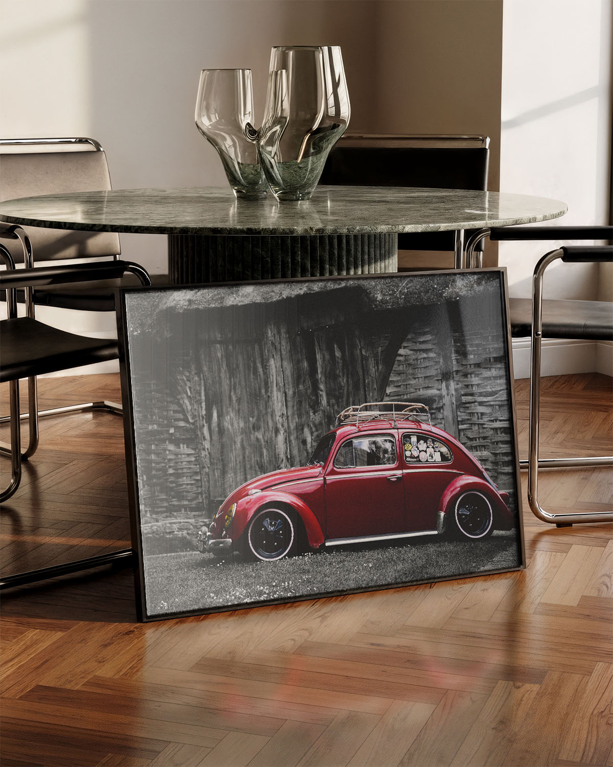 Red old Beetle