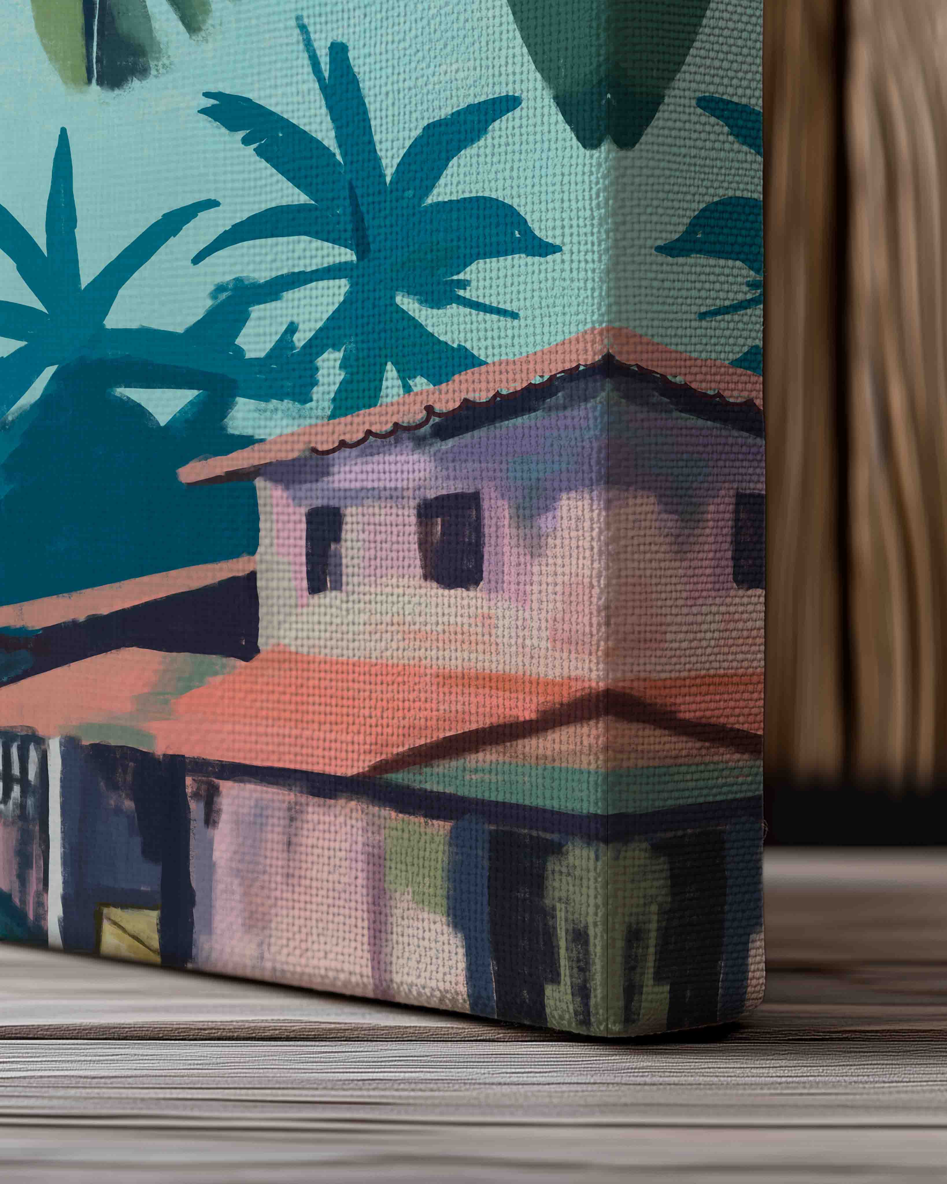 Tropical Village Morning