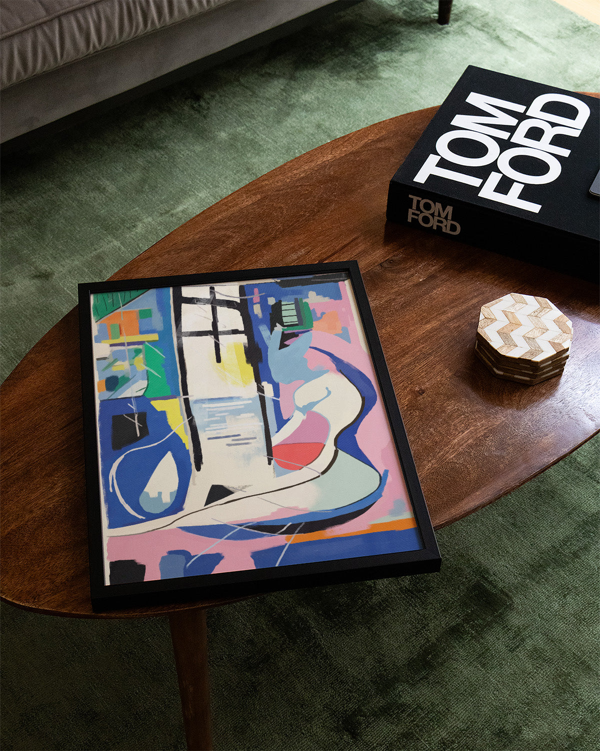 Abnormal Poster – Print Material Wandbild, moderne Kunst & Fine Art Print von Spawnd, handgefertigt & Made in Germany