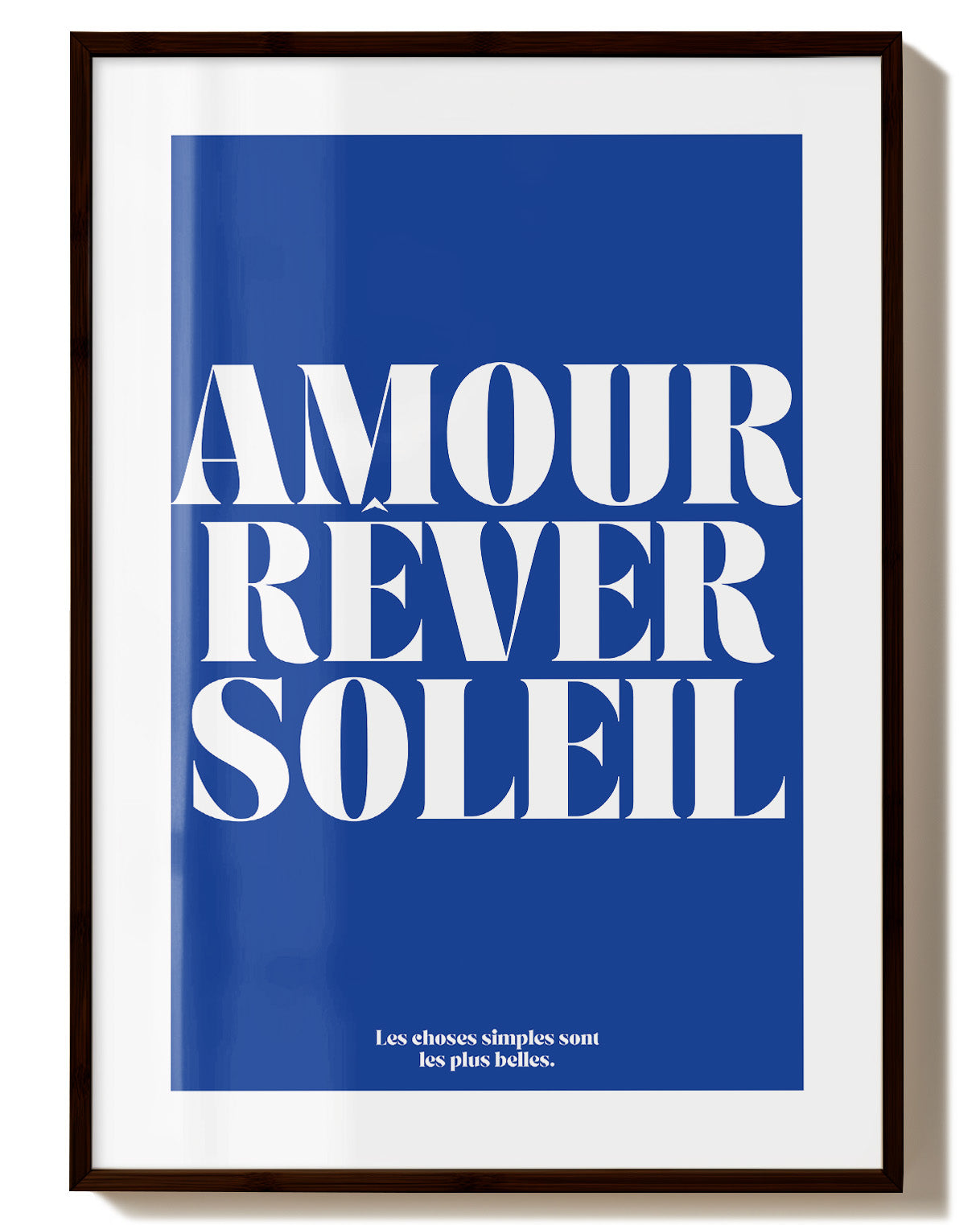 Amour Poster – Print Material Wandbild, moderne Kunst & Fine Art Print von Spawnd, handgefertigt & Made in Germany