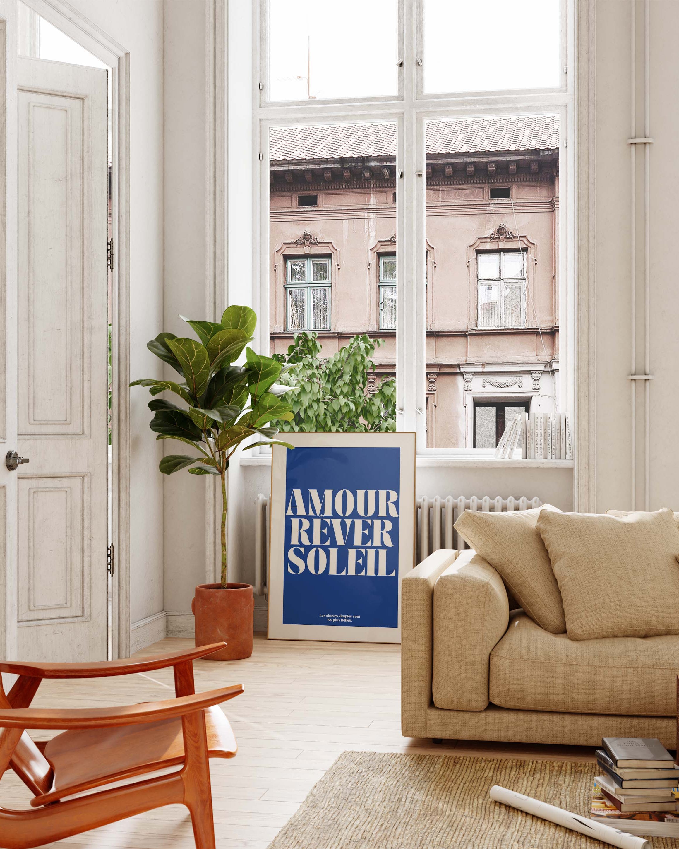 Amour Poster – Print Material Wandbild, moderne Kunst & Fine Art Print von Spawnd, handgefertigt & Made in Germany