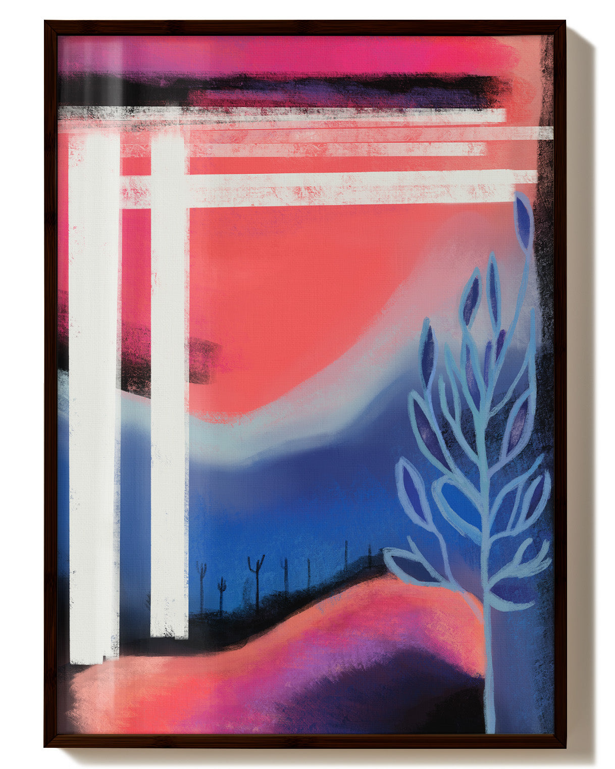 Arizona Poster – Print Material Wandbild, moderne Kunst & Fine Art Print von Spawnd, handgefertigt & Made in Germany