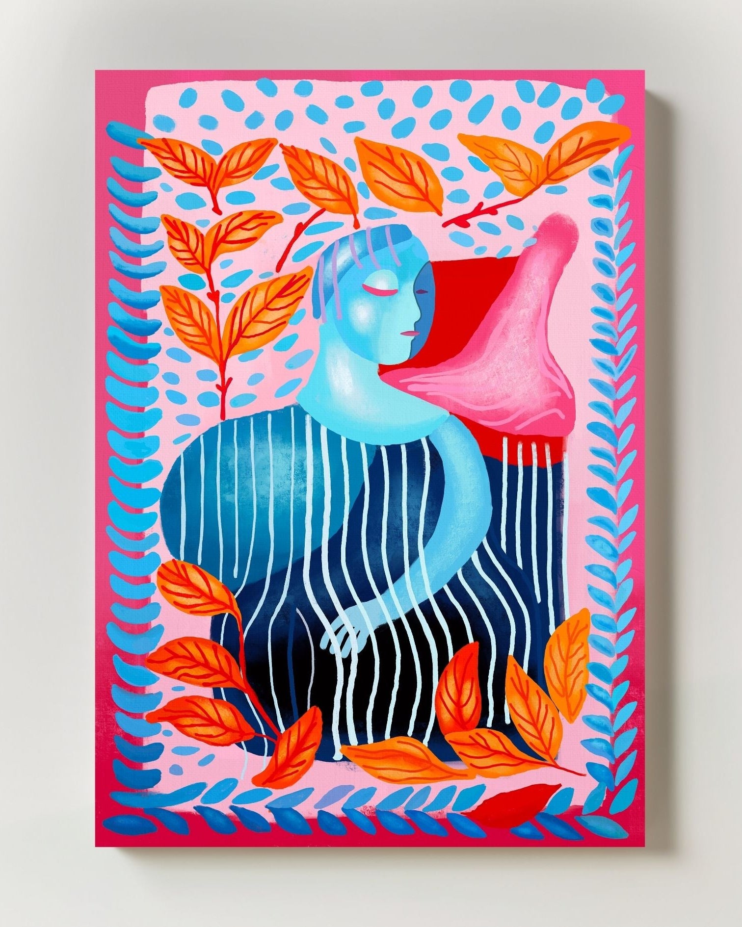 Beneath quiet Skies Poster – Print Material Wandbild, moderne Kunst & Fine Art Print von Spawnd, handgefertigt & Made in Germany