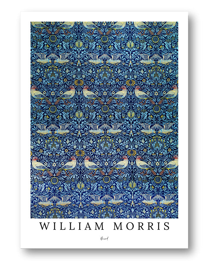 Bird Poster – Print Material Wandbild, moderne Kunst & Fine Art Print von Spawnd, handgefertigt & Made in Germany