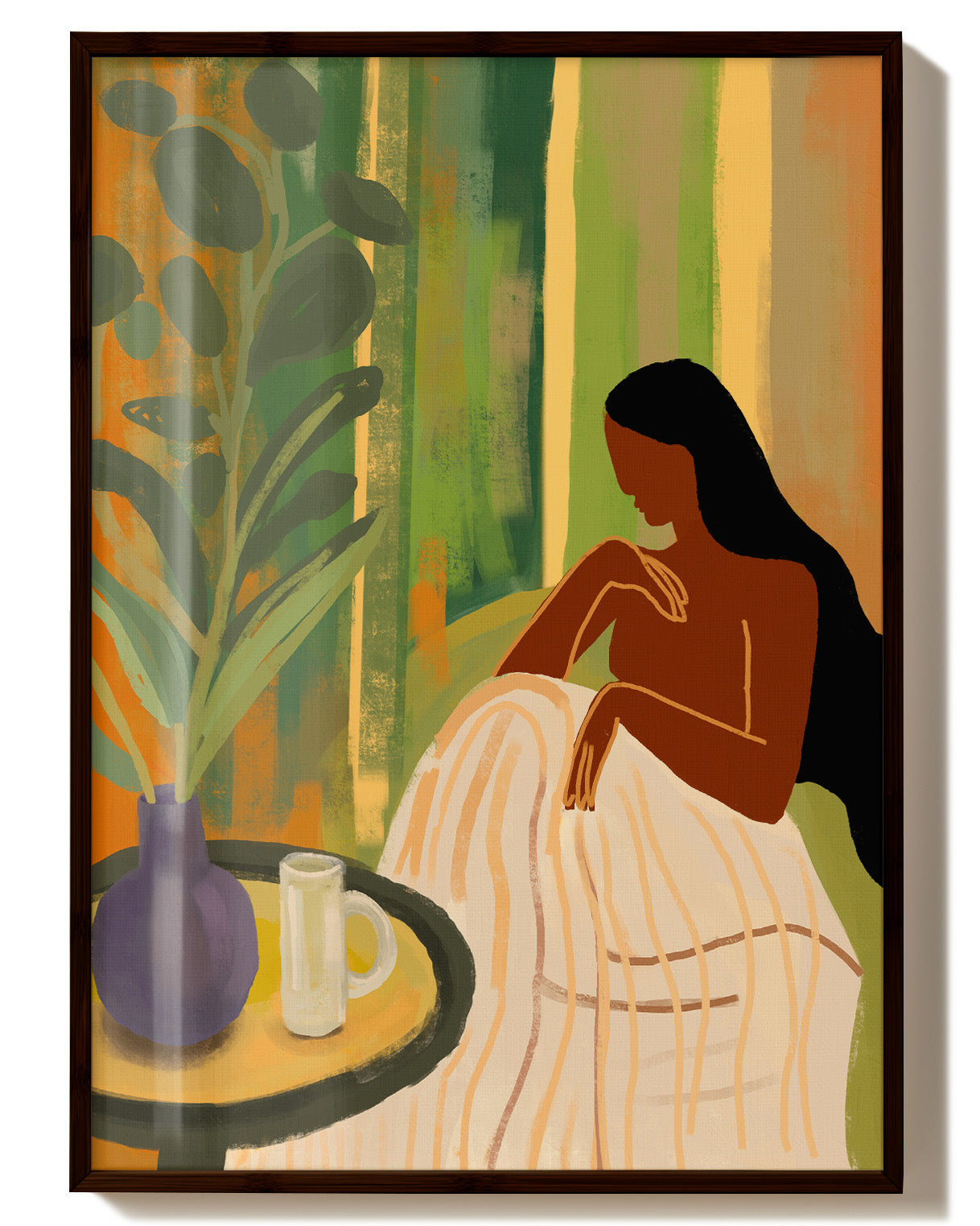 Cabin Poster – Print Material Wandbild, moderne Kunst & Fine Art Print von Spawnd, handgefertigt & Made in Germany