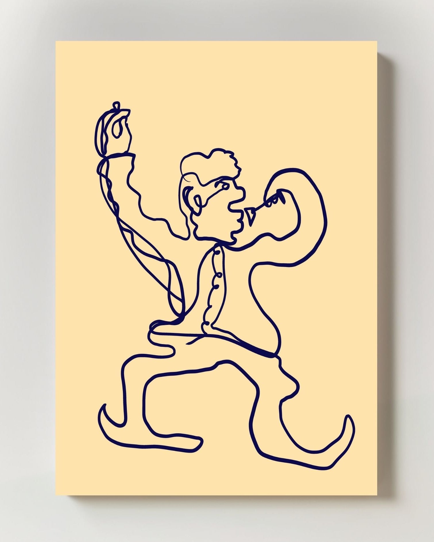 Cheers Poster – FineArt Wandbild, moderne Kunst & Fine Art Print von Spawnd, handgefertigt & Made in Germany