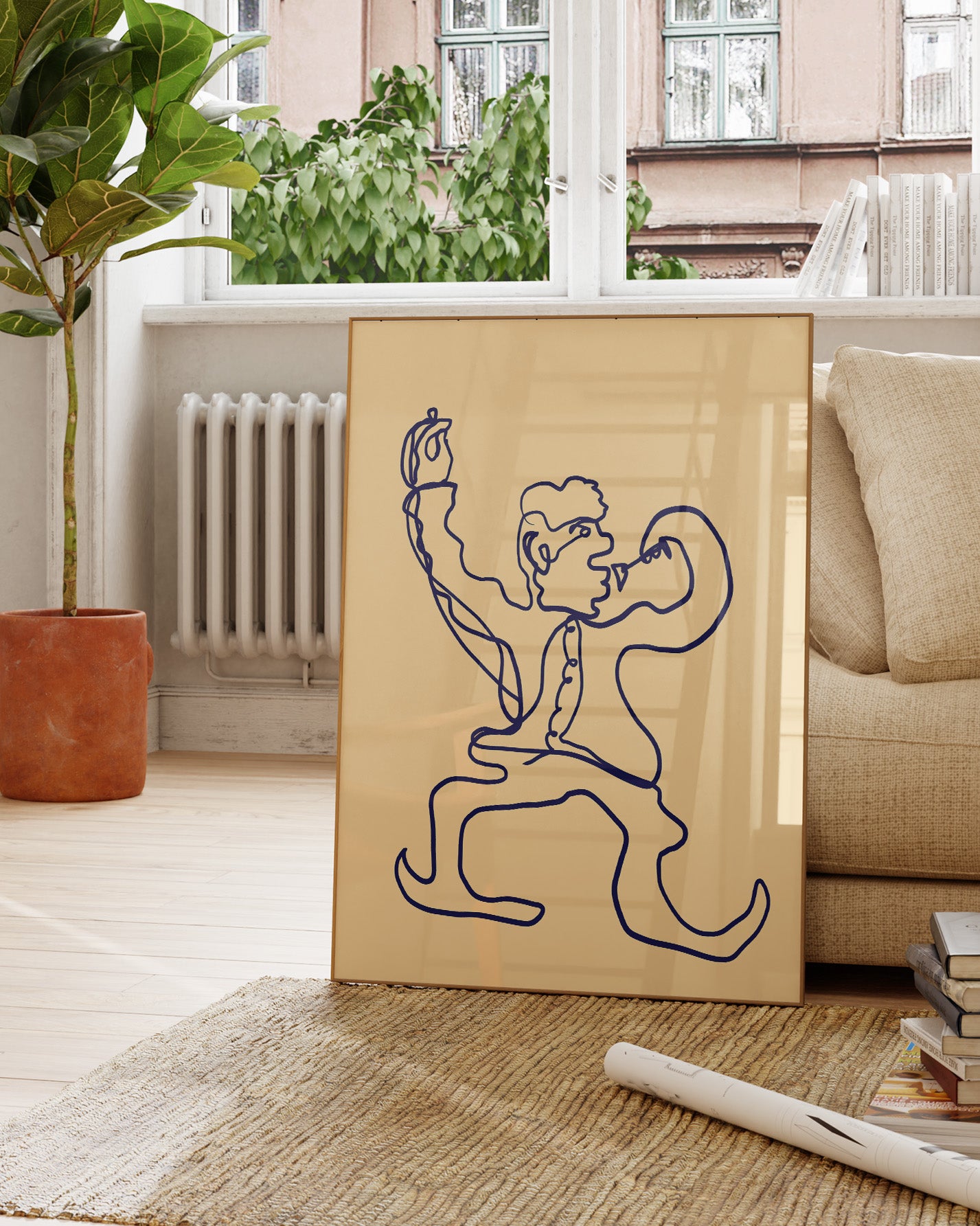 Cheers Poster – FineArt Wandbild, moderne Kunst & Fine Art Print von Spawnd, handgefertigt & Made in Germany