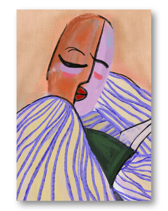 Cozy Evenings Poster – FineArt Wandbild, moderne Kunst & Fine Art Print von Spawnd, handgefertigt & Made in Germany