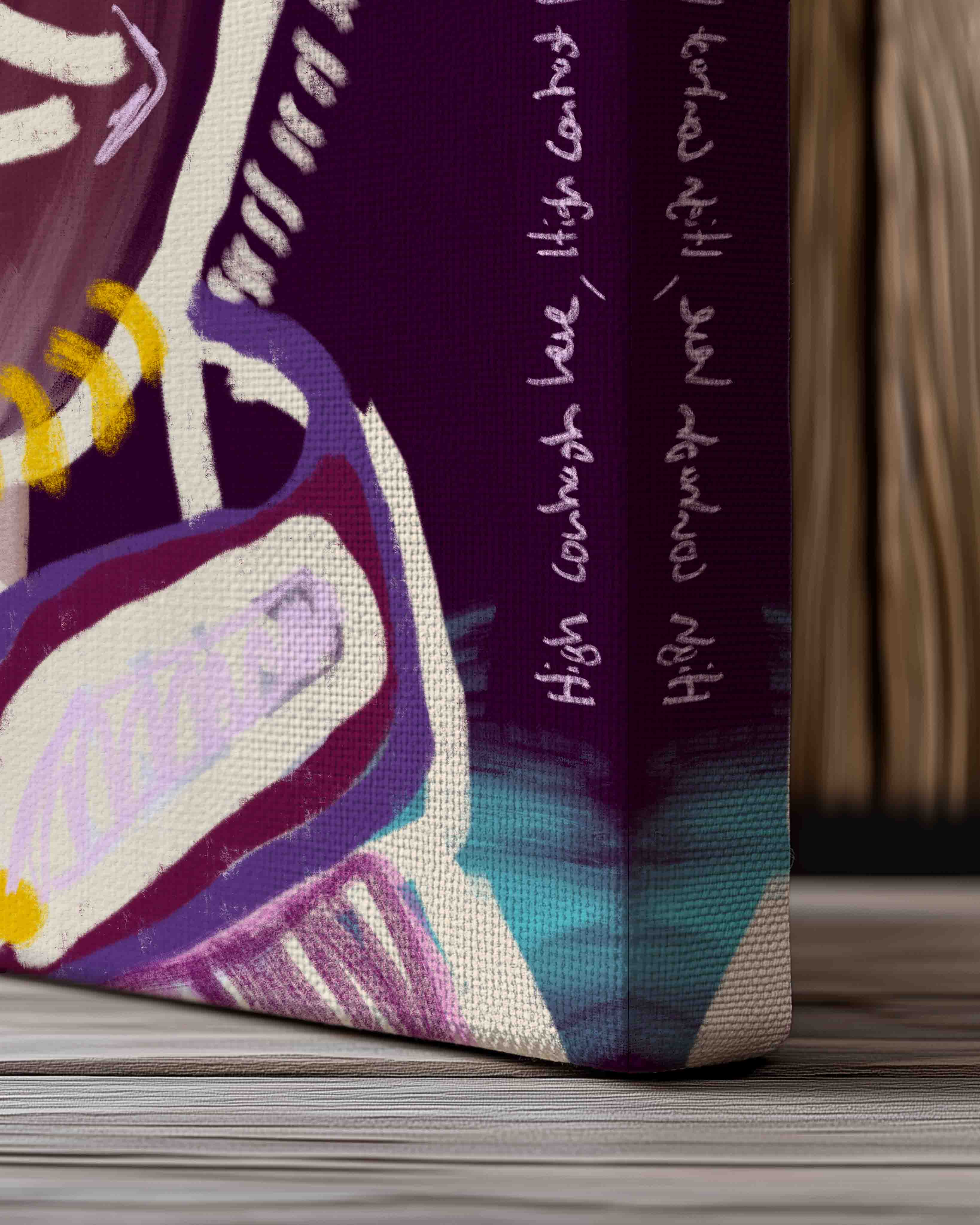 Digital Crown Poster – Print Material Wandbild, moderne Kunst & Fine Art Print von Spawnd, handgefertigt & Made in Germany