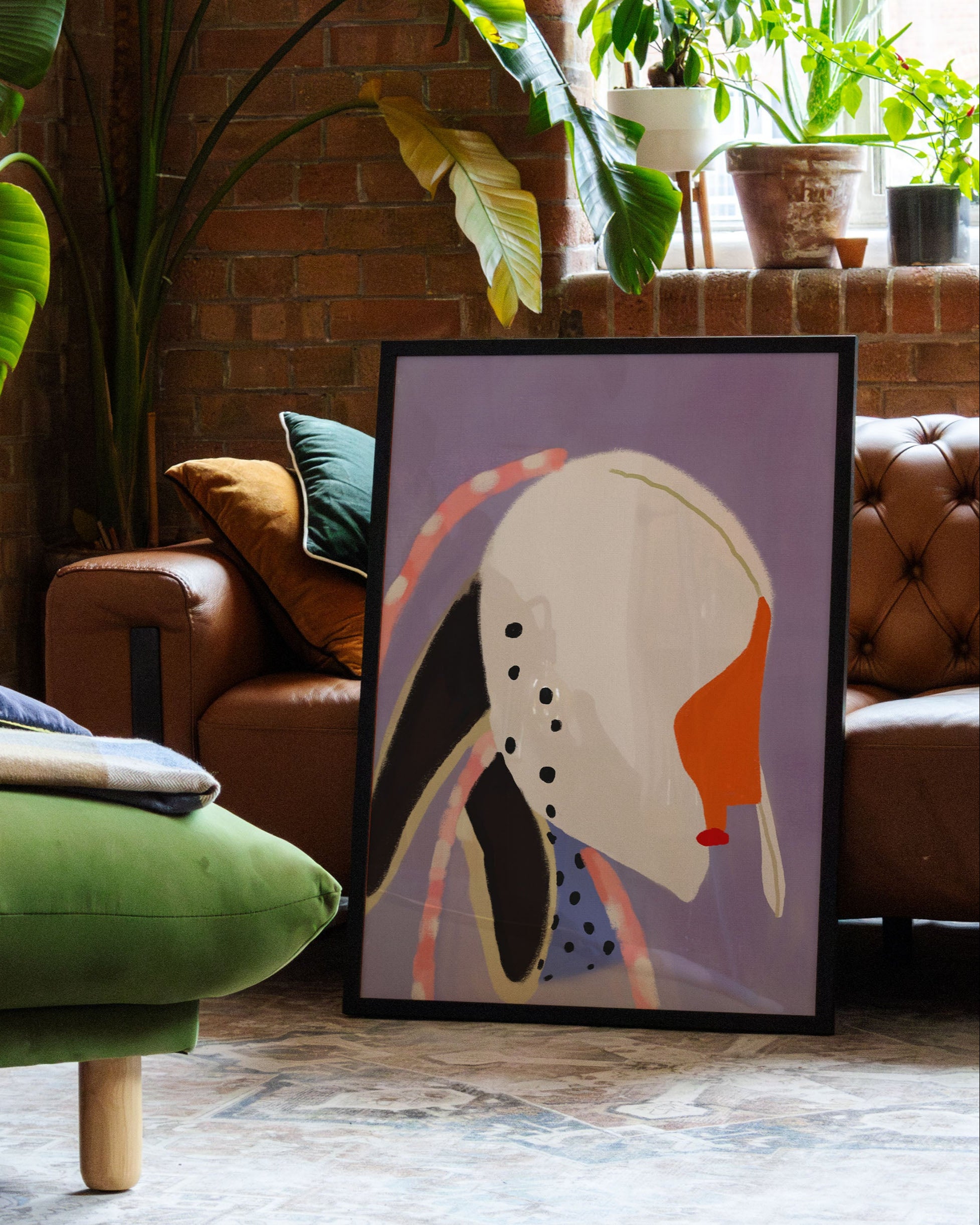 Dot and Vein Poster – Print Material Wandbild, moderne Kunst & Fine Art Print von Spawnd, handgefertigt & Made in Germany