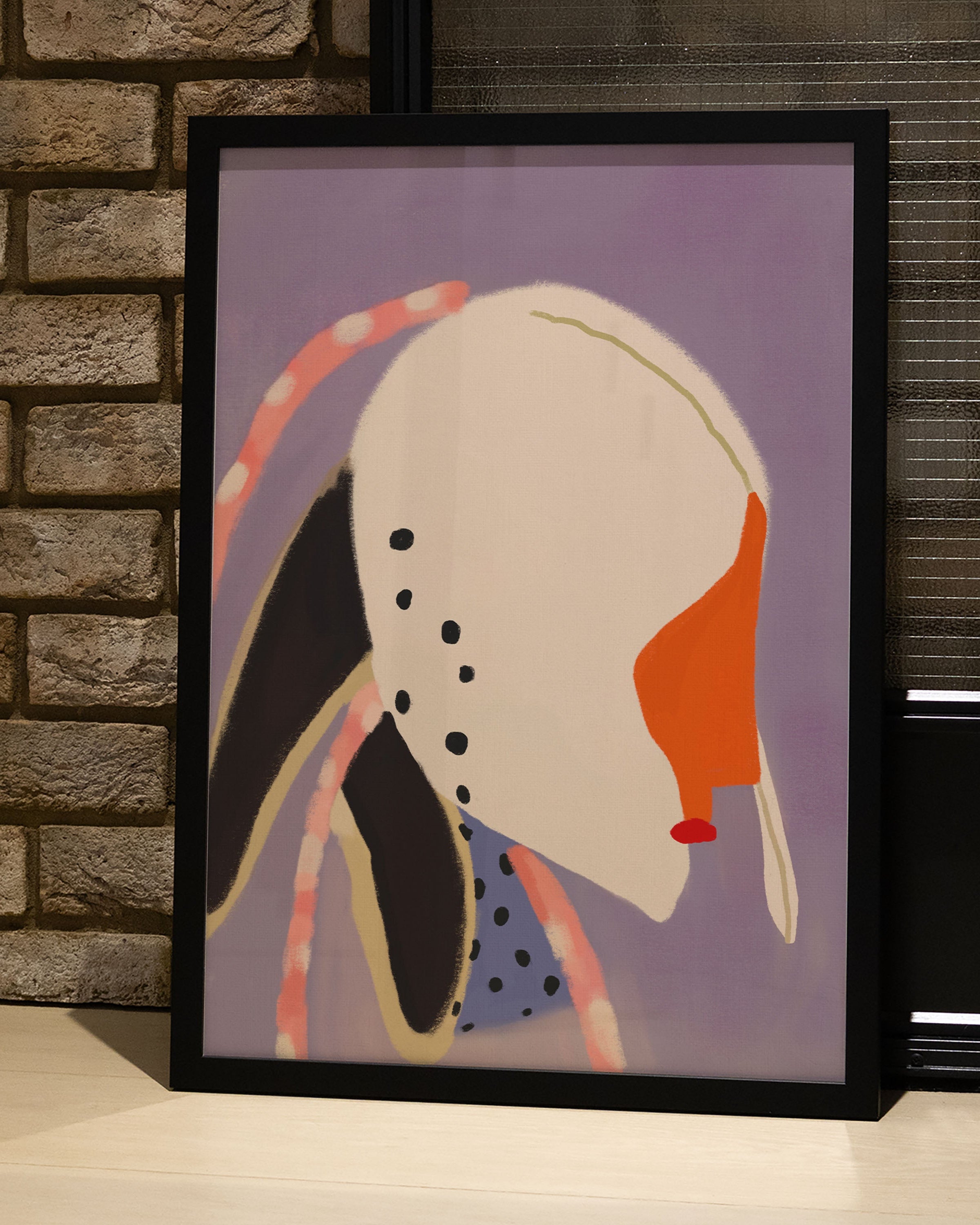 Dot and Vein Poster – Print Material Wandbild, moderne Kunst & Fine Art Print von Spawnd, handgefertigt & Made in Germany