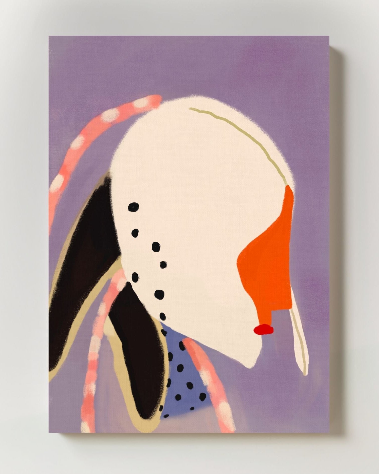 Dot and Vein Poster – Print Material Wandbild, moderne Kunst & Fine Art Print von Spawnd, handgefertigt & Made in Germany