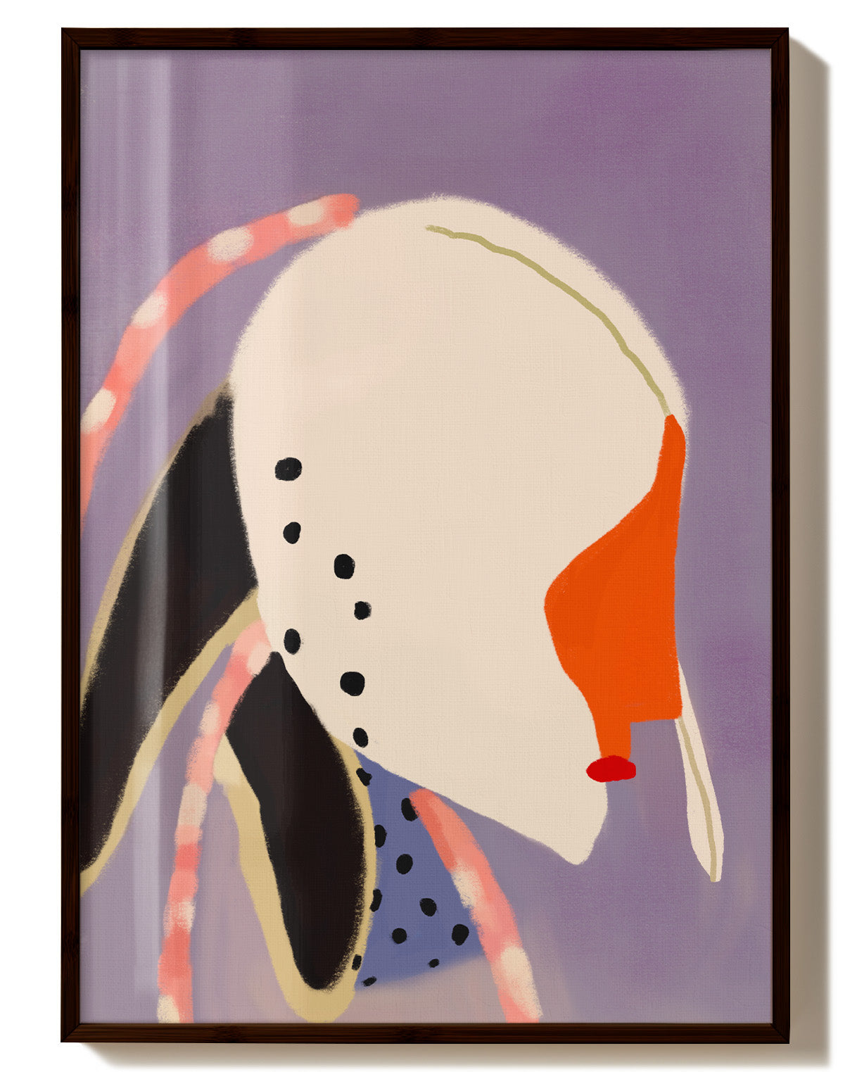 Dot and Vein Poster – Print Material Wandbild, moderne Kunst & Fine Art Print von Spawnd, handgefertigt & Made in Germany