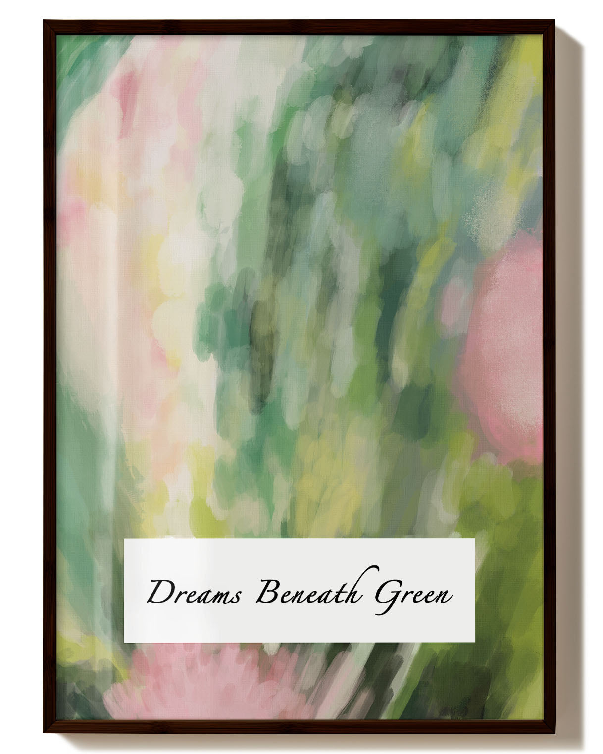 Dreams Beneath Poster – Print Material Wandbild, moderne Kunst & Fine Art Print von Spawnd, handgefertigt & Made in Germany