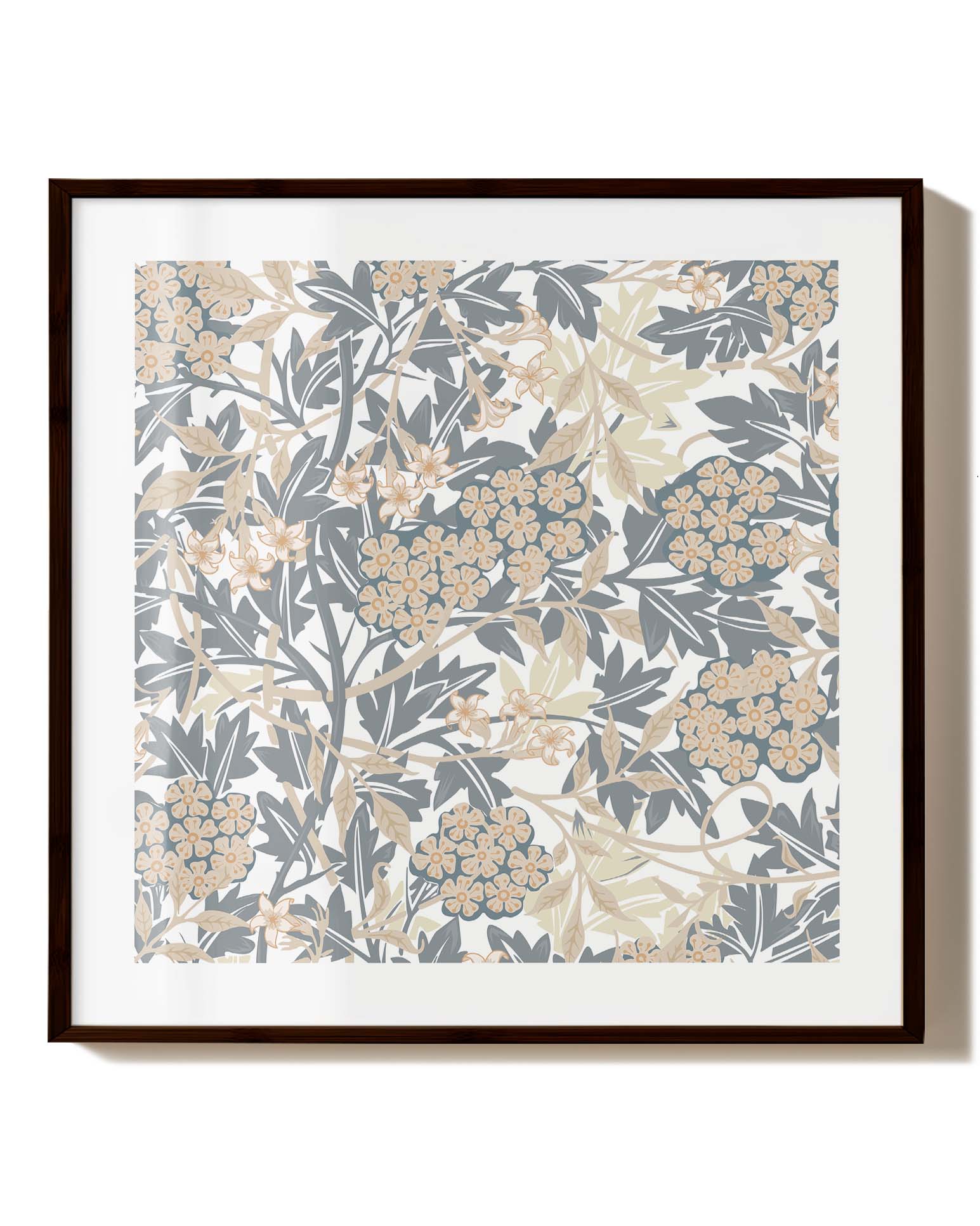 Dusky Meadow Poster – Print Material Wandbild, moderne Kunst & Fine Art Print von Spawnd, handgefertigt & Made in Germany