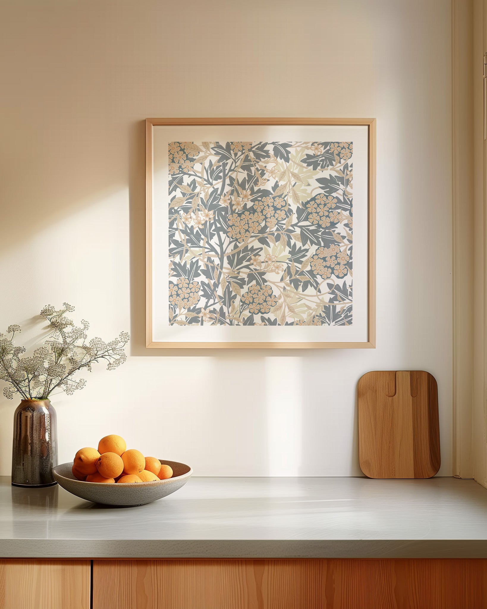 Dusky Meadow Poster – Print Material Wandbild, moderne Kunst & Fine Art Print von Spawnd, handgefertigt & Made in Germany