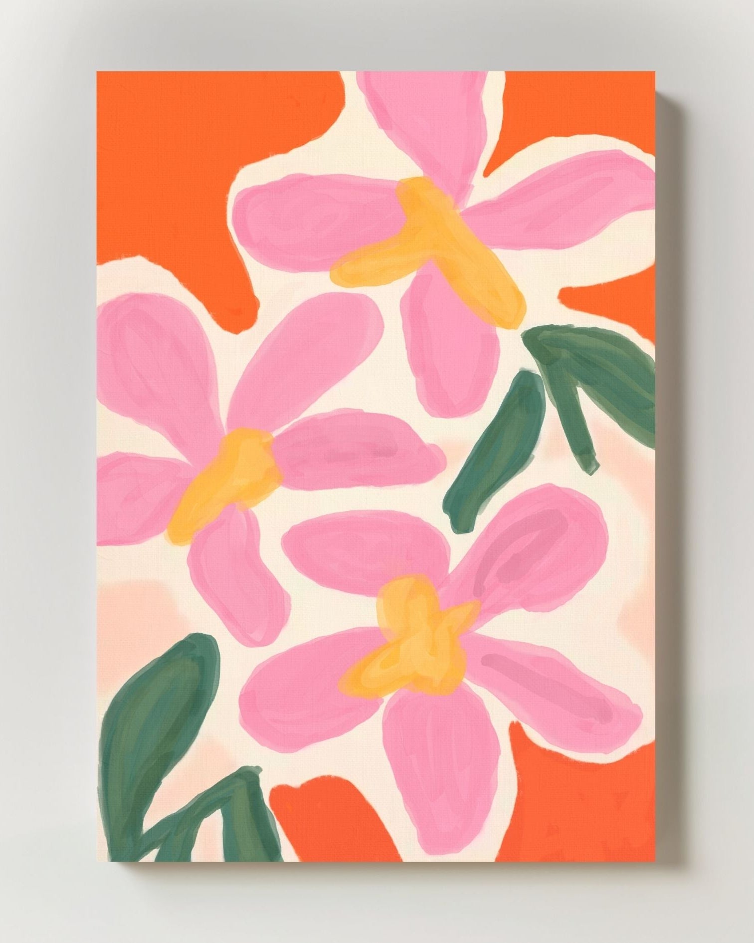 Éclat Fleuri Poster – Print Material Wandbild, moderne Kunst & Fine Art Print von Spawnd, handgefertigt & Made in Germany