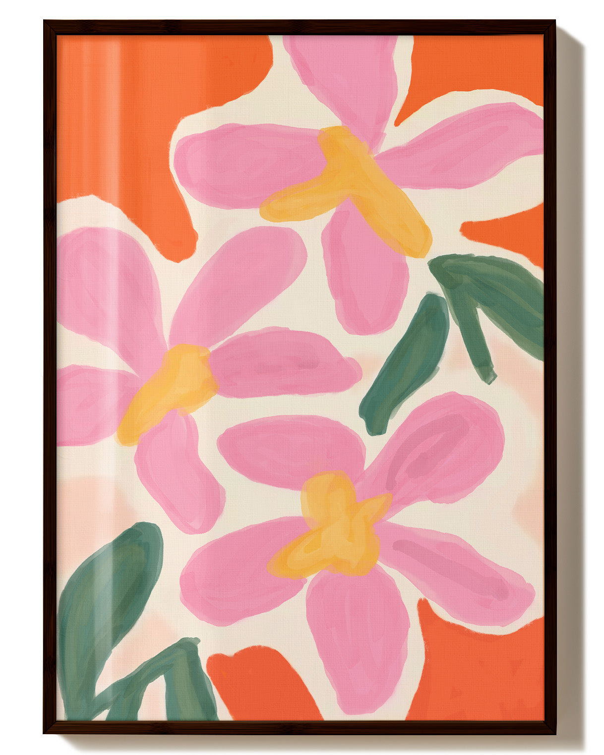 Éclat Fleuri Poster – Print Material Wandbild, moderne Kunst & Fine Art Print von Spawnd, handgefertigt & Made in Germany