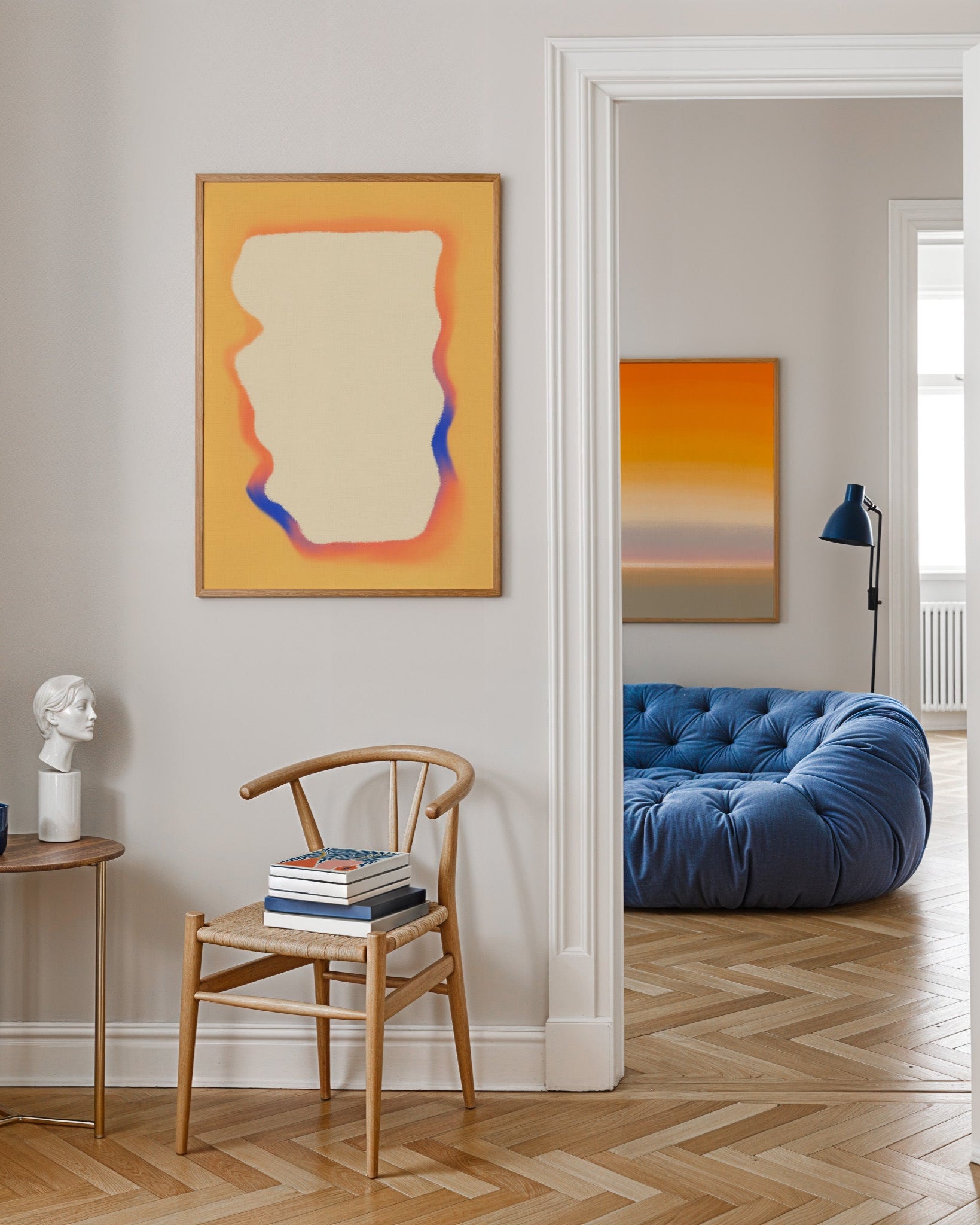 Eldlys Poster – Print Material Wandbild, moderne Kunst & Fine Art Print von Spawnd, handgefertigt & Made in Germany