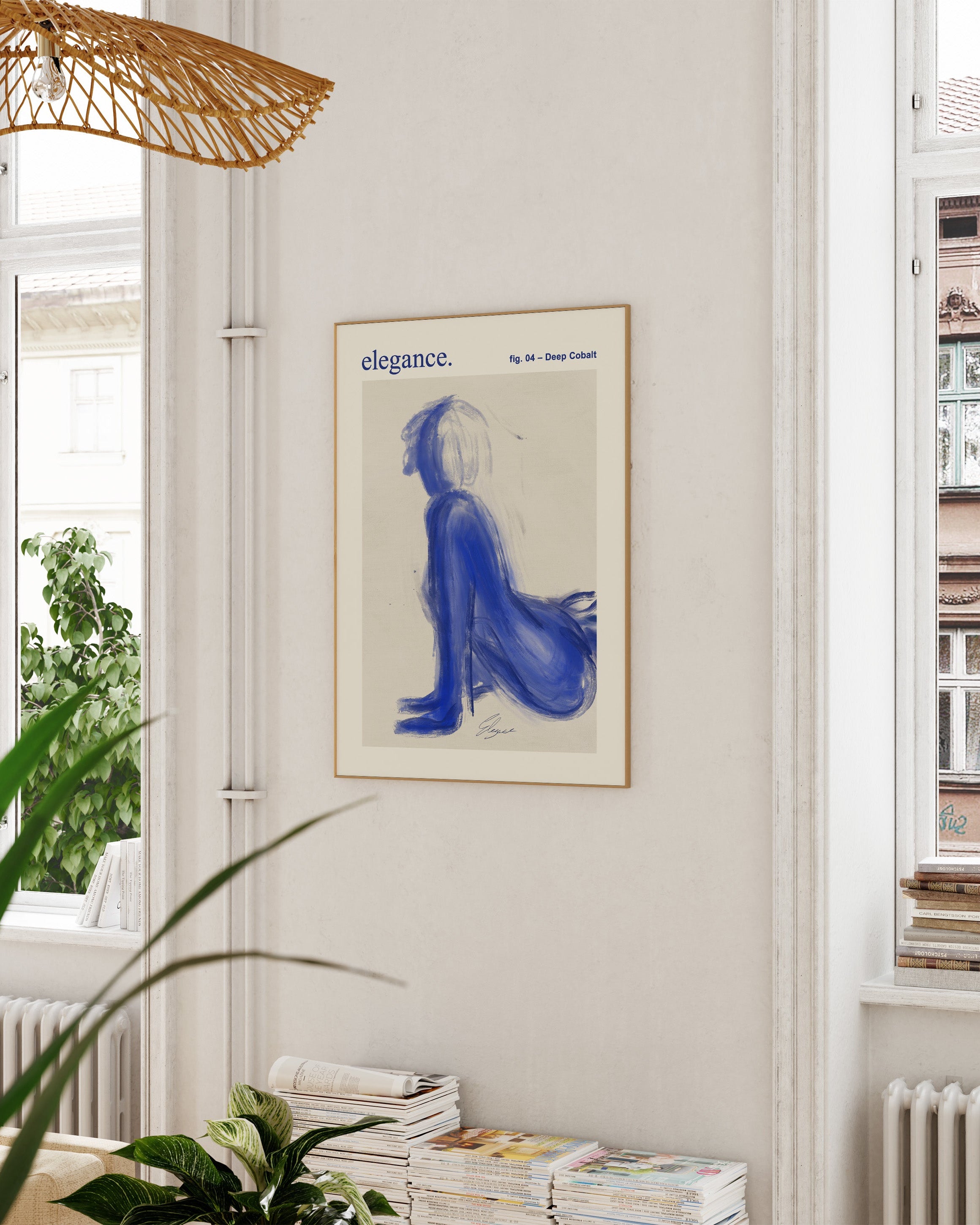 Elegance Poster – FineArt Wandbild, moderne Kunst & Fine Art Print von Spawnd, handgefertigt & Made in Germany