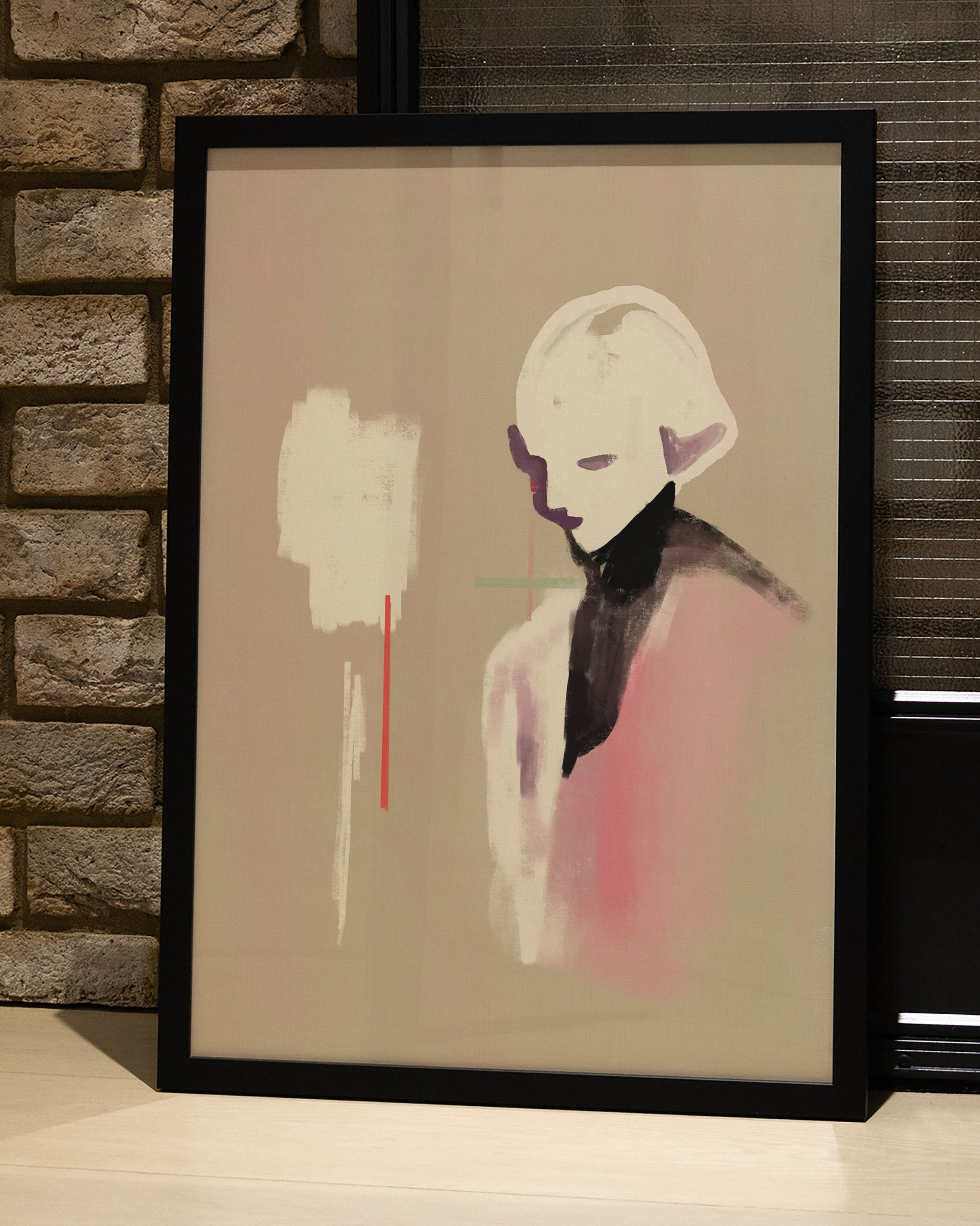 Elegy in Code Poster – Print Material Wandbild, moderne Kunst & Fine Art Print von Spawnd, handgefertigt & Made in Germany