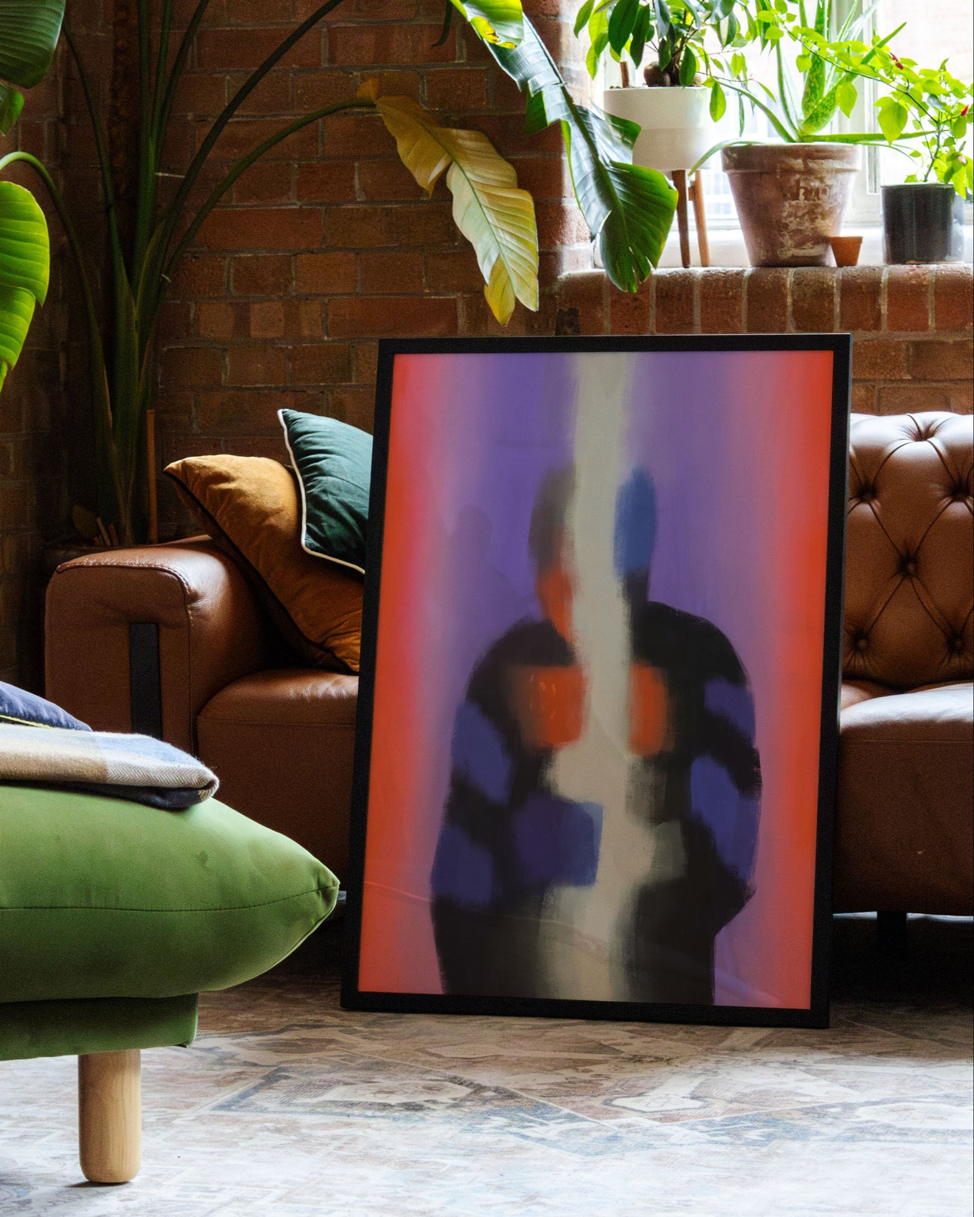 Error 404 Poster – Print Material Wandbild, moderne Kunst & Fine Art Print von Spawnd, handgefertigt & Made in Germany