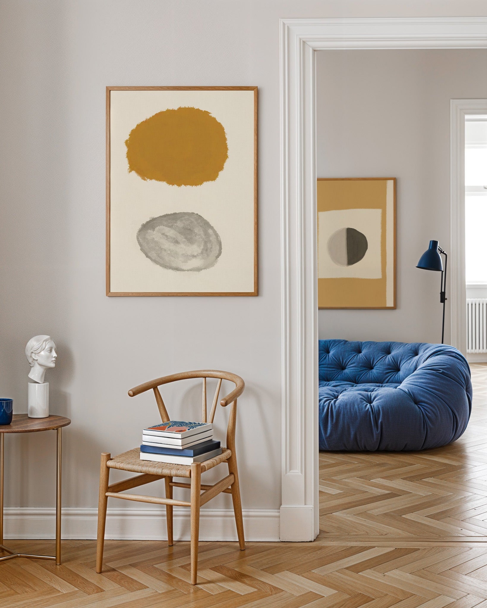 Flekk Poster – Print Material Wandbild, moderne Kunst & Fine Art Print von Spawnd, handgefertigt & Made in Germany