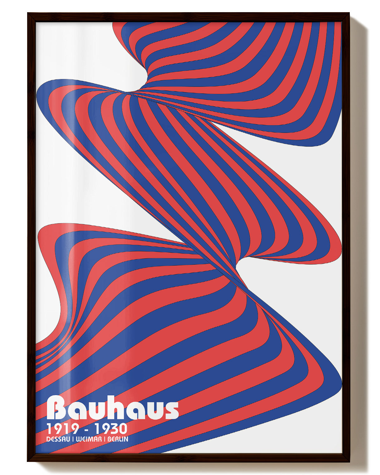 Fluxos Poster – Print Material Wandbild, moderne Kunst & Fine Art Print von Spawnd, handgefertigt & Made in Germany