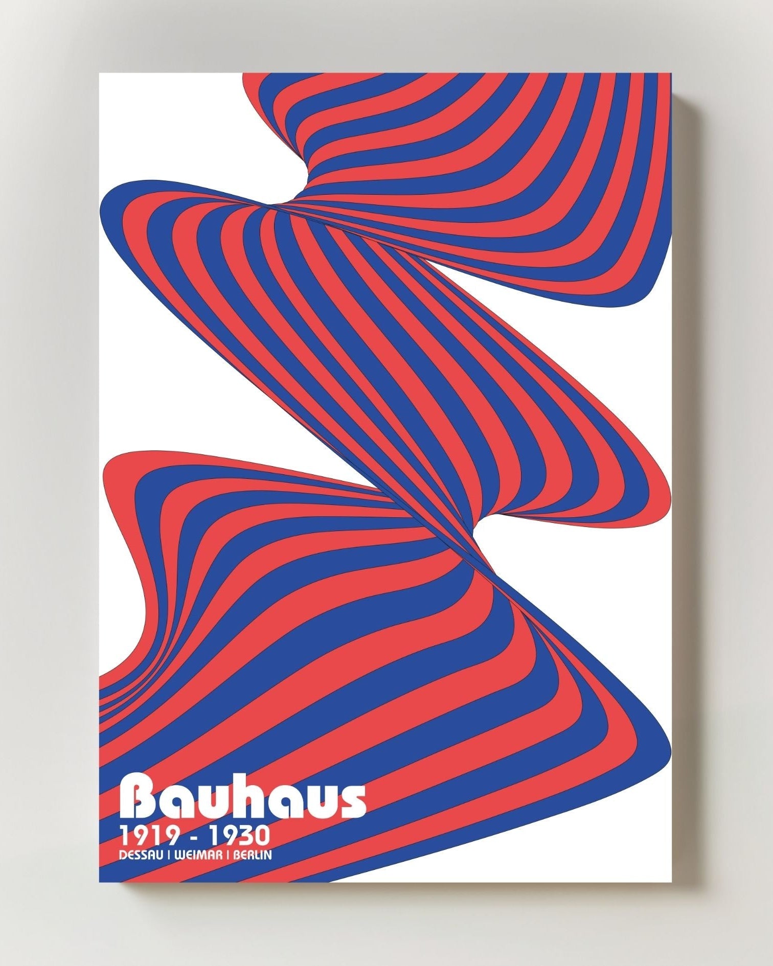 Fluxos Poster – Print Material Wandbild, moderne Kunst & Fine Art Print von Spawnd, handgefertigt & Made in Germany