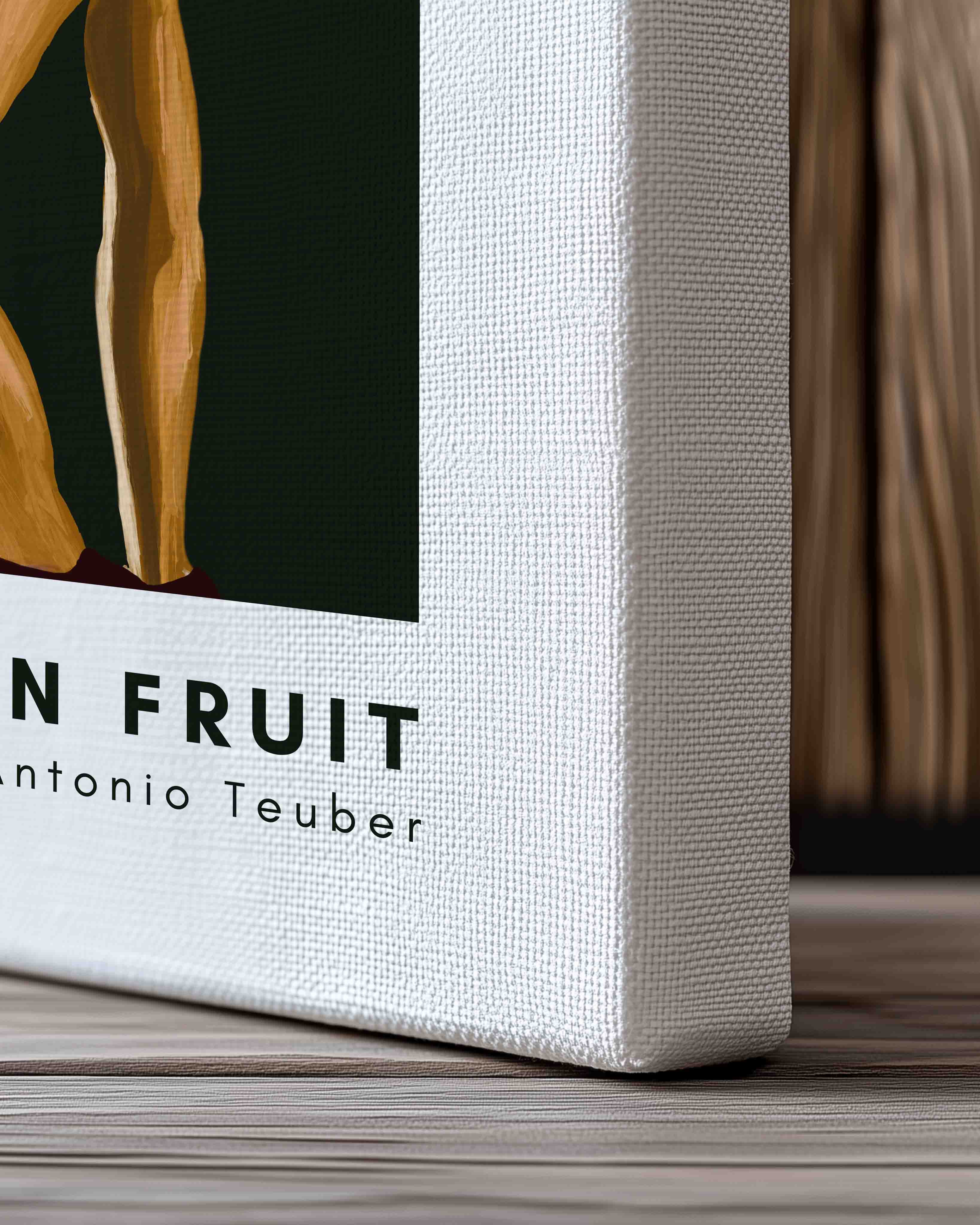 Forbidden Fruit Poster – Print Material Wandbild, moderne Kunst & Fine Art Print von Spawnd, handgefertigt & Made in Germany