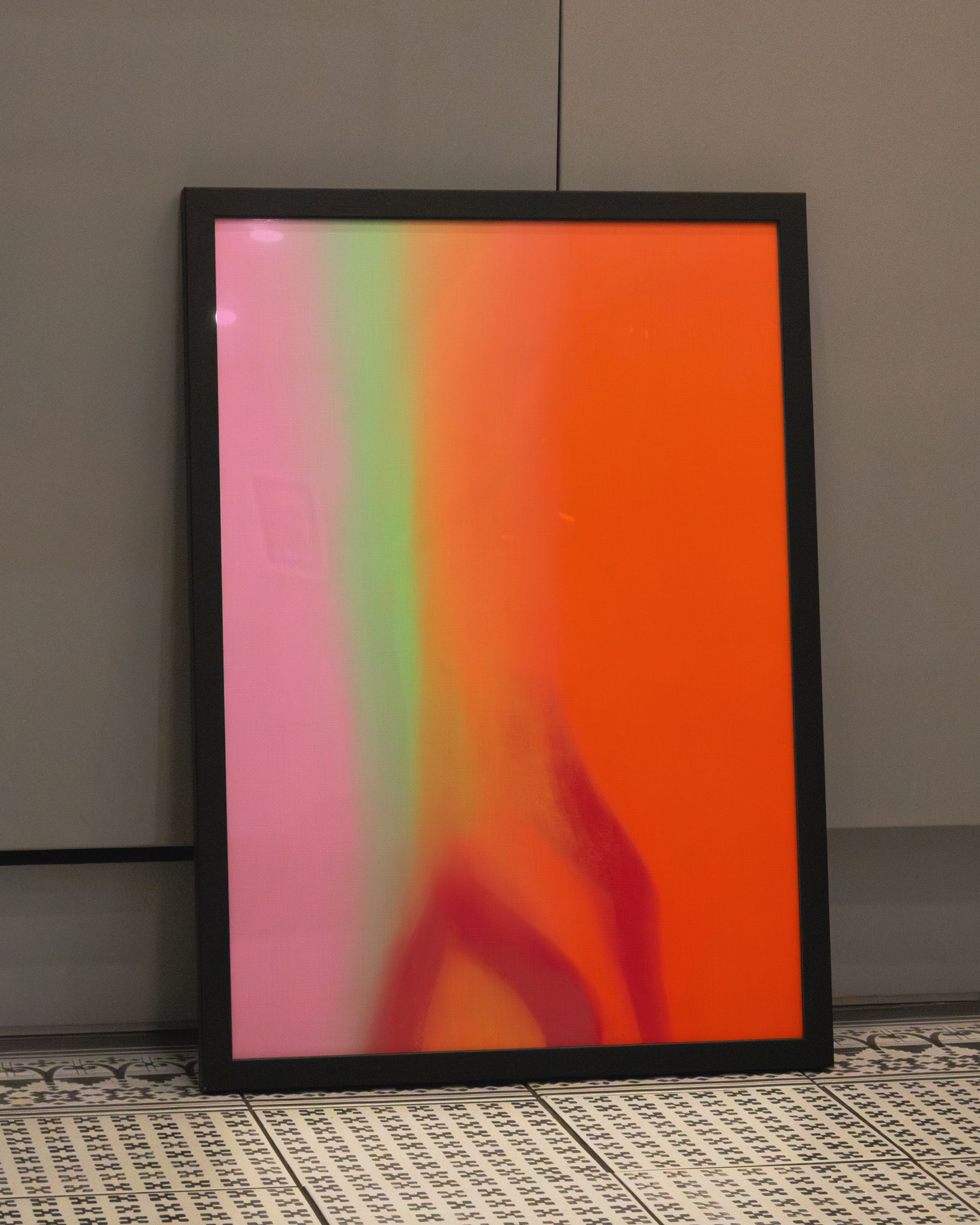 Forget Poster – Print Material Wandbild, moderne Kunst & Fine Art Print von Spawnd, handgefertigt & Made in Germany