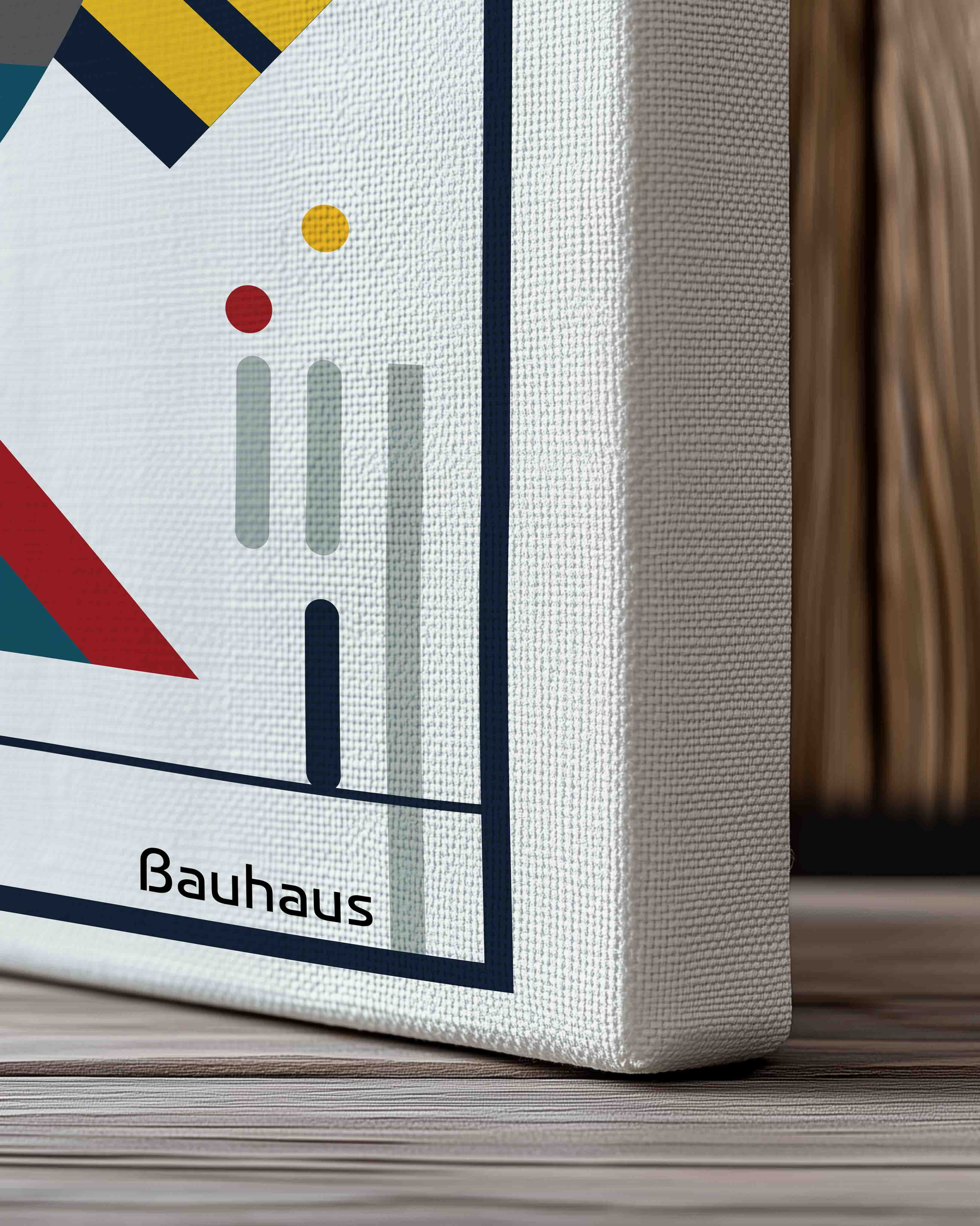 Form and Fin Poster – Print Material Wandbild, moderne Kunst & Fine Art Print von Spawnd, handgefertigt & Made in Germany