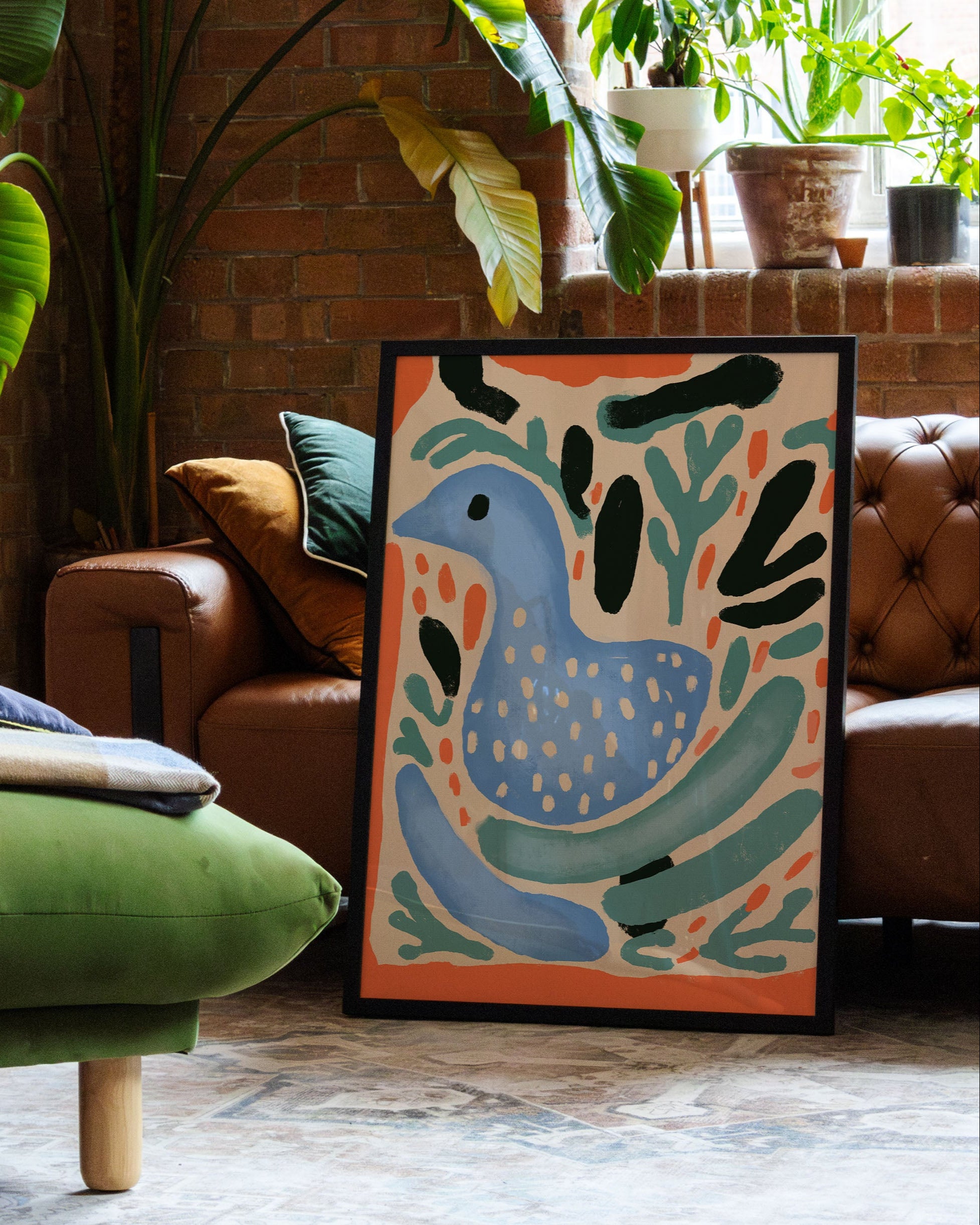 Garden Language Poster – Print Material Wandbild, moderne Kunst & Fine Art Print von Spawnd, handgefertigt & Made in Germany