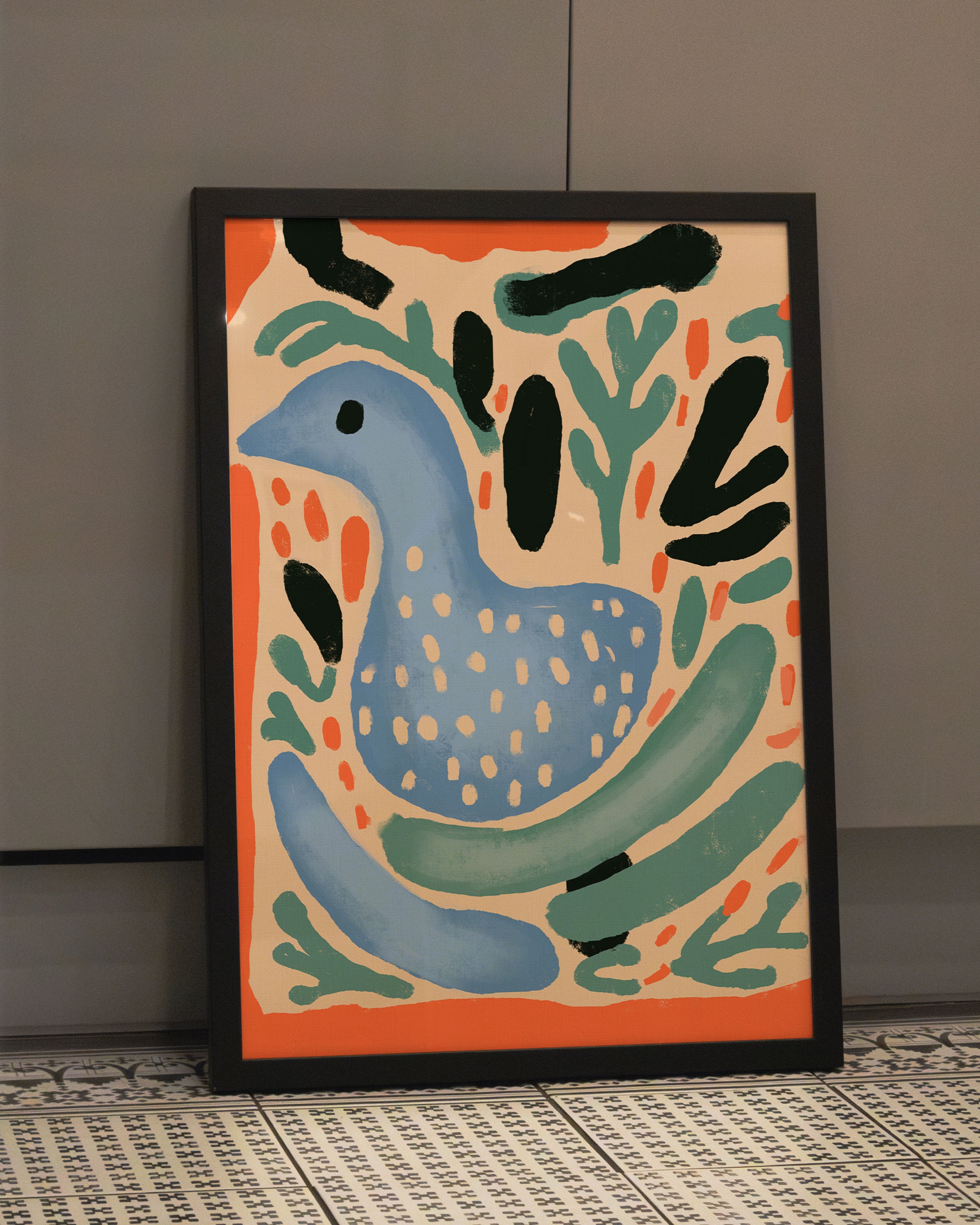 Garden Language Poster – Print Material Wandbild, moderne Kunst & Fine Art Print von Spawnd, handgefertigt & Made in Germany