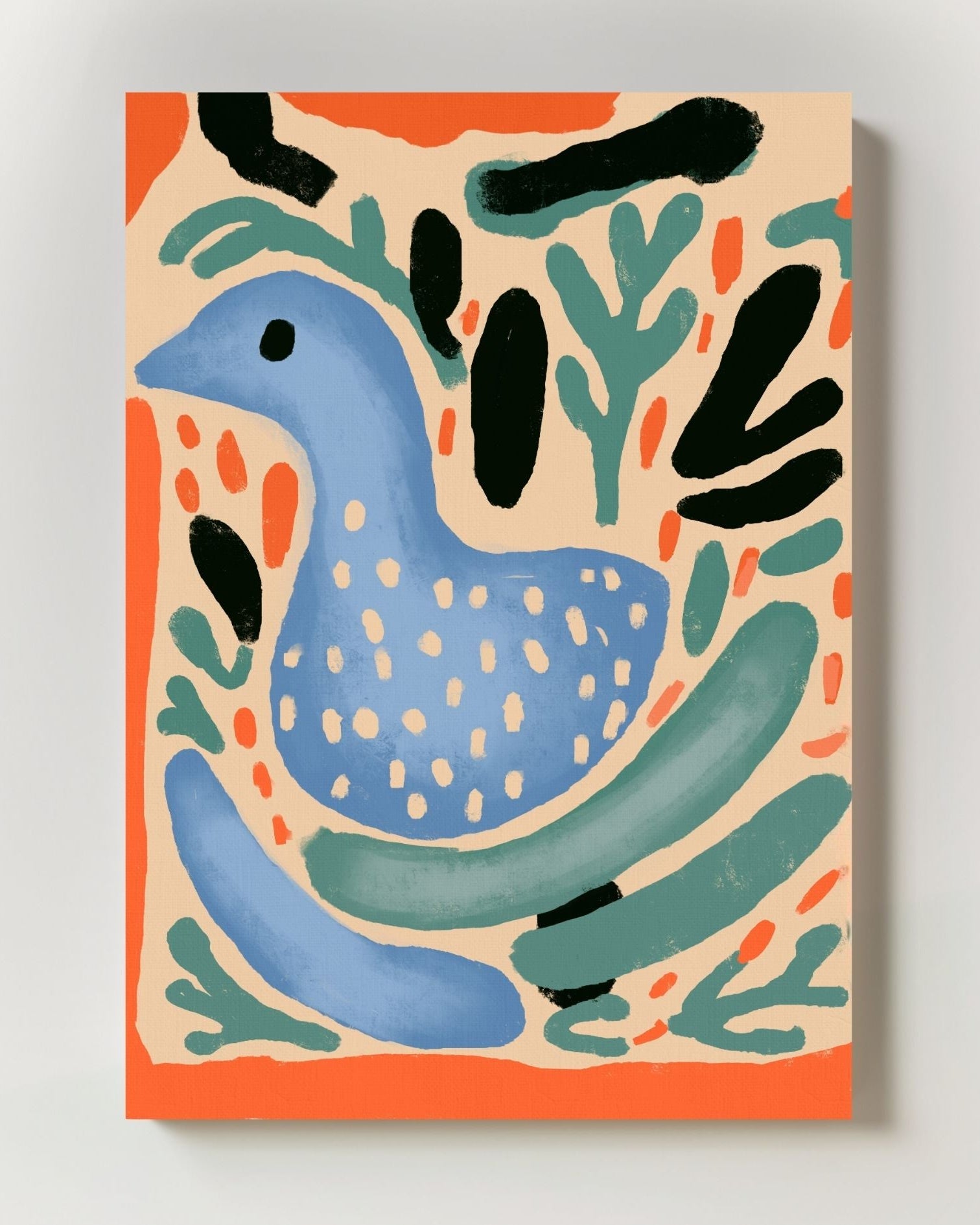 Garden Language Poster – Print Material Wandbild, moderne Kunst & Fine Art Print von Spawnd, handgefertigt & Made in Germany