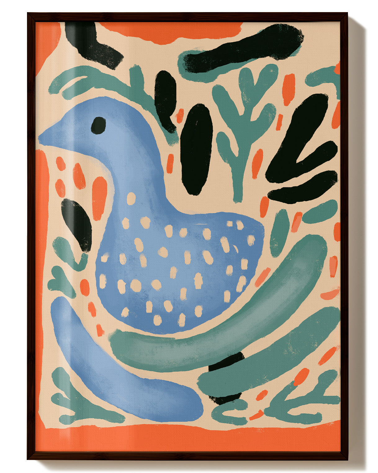 Garden Language Poster – Print Material Wandbild, moderne Kunst & Fine Art Print von Spawnd, handgefertigt & Made in Germany