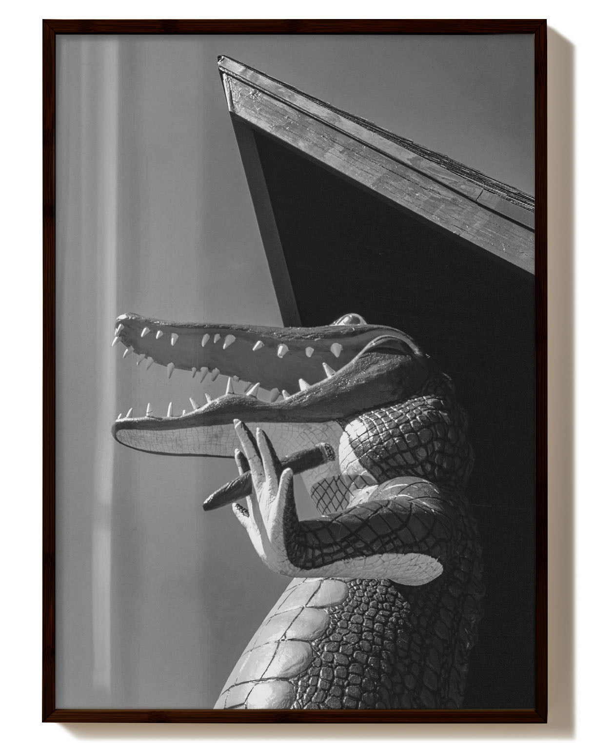 Gatorland zoo florida 1979 Poster – FineArt Wandbild, moderne Kunst & Fine Art Print von Spawnd, handgefertigt & Made in Germany