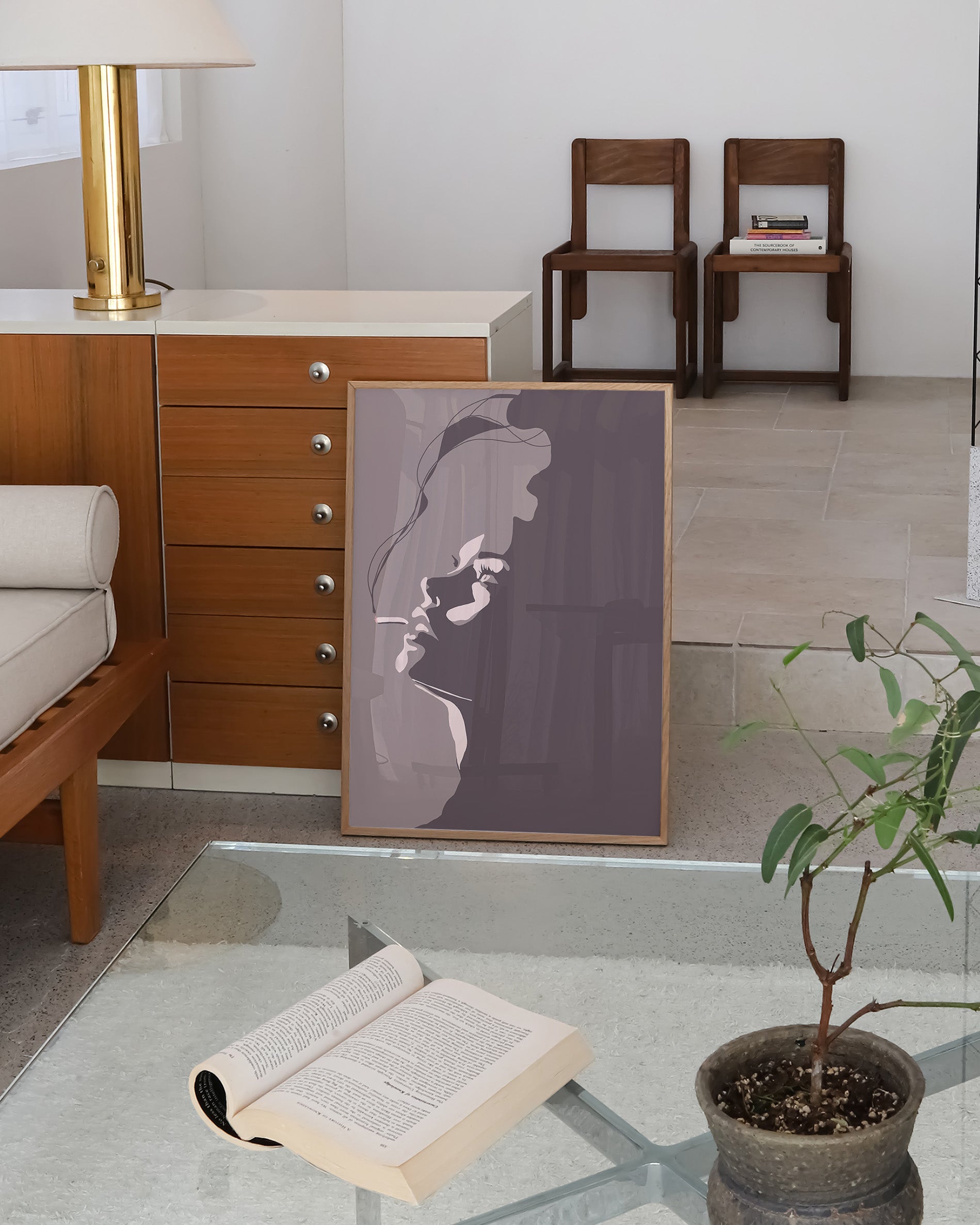 HB/01 Poster – Print Material Wandbild, moderne Kunst & Fine Art Print von Spawnd, handgefertigt & Made in Germany