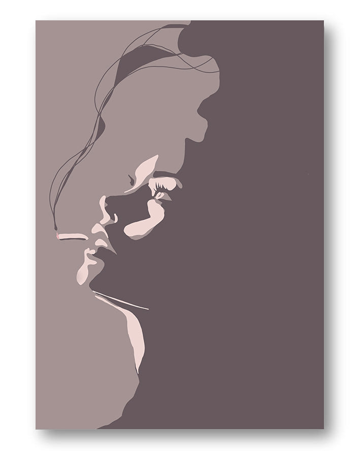 HB/01 Poster – Print Material Wandbild, moderne Kunst & Fine Art Print von Spawnd, handgefertigt & Made in Germany