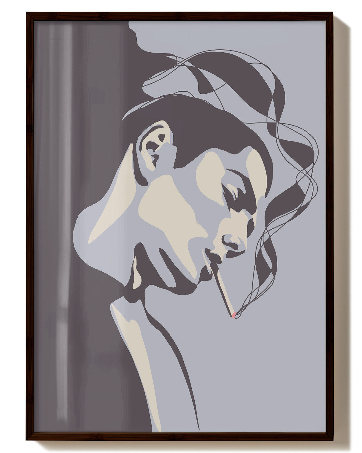 HB/03 Poster – Print Material Wandbild, moderne Kunst & Fine Art Print von Spawnd, handgefertigt & Made in Germany