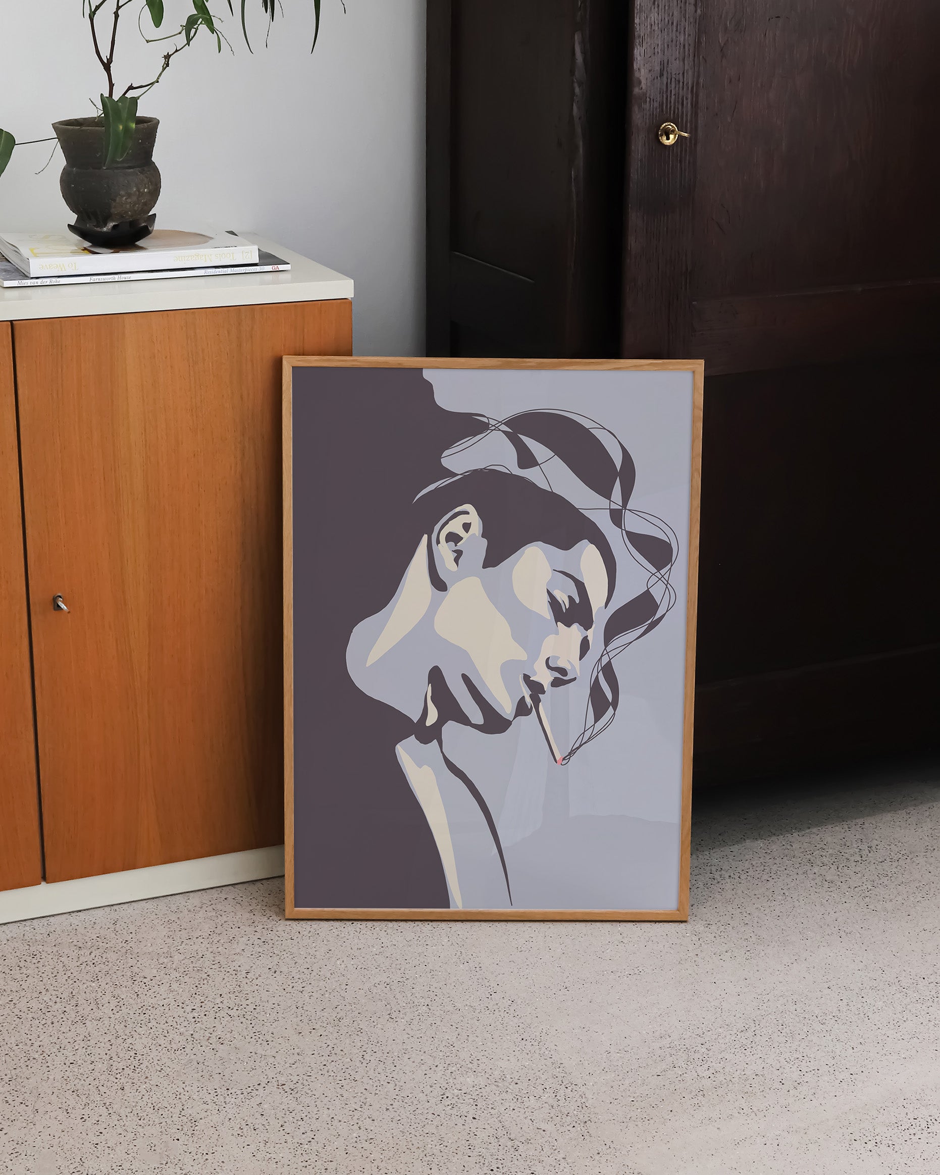HB/03 Poster – Print Material Wandbild, moderne Kunst & Fine Art Print von Spawnd, handgefertigt & Made in Germany