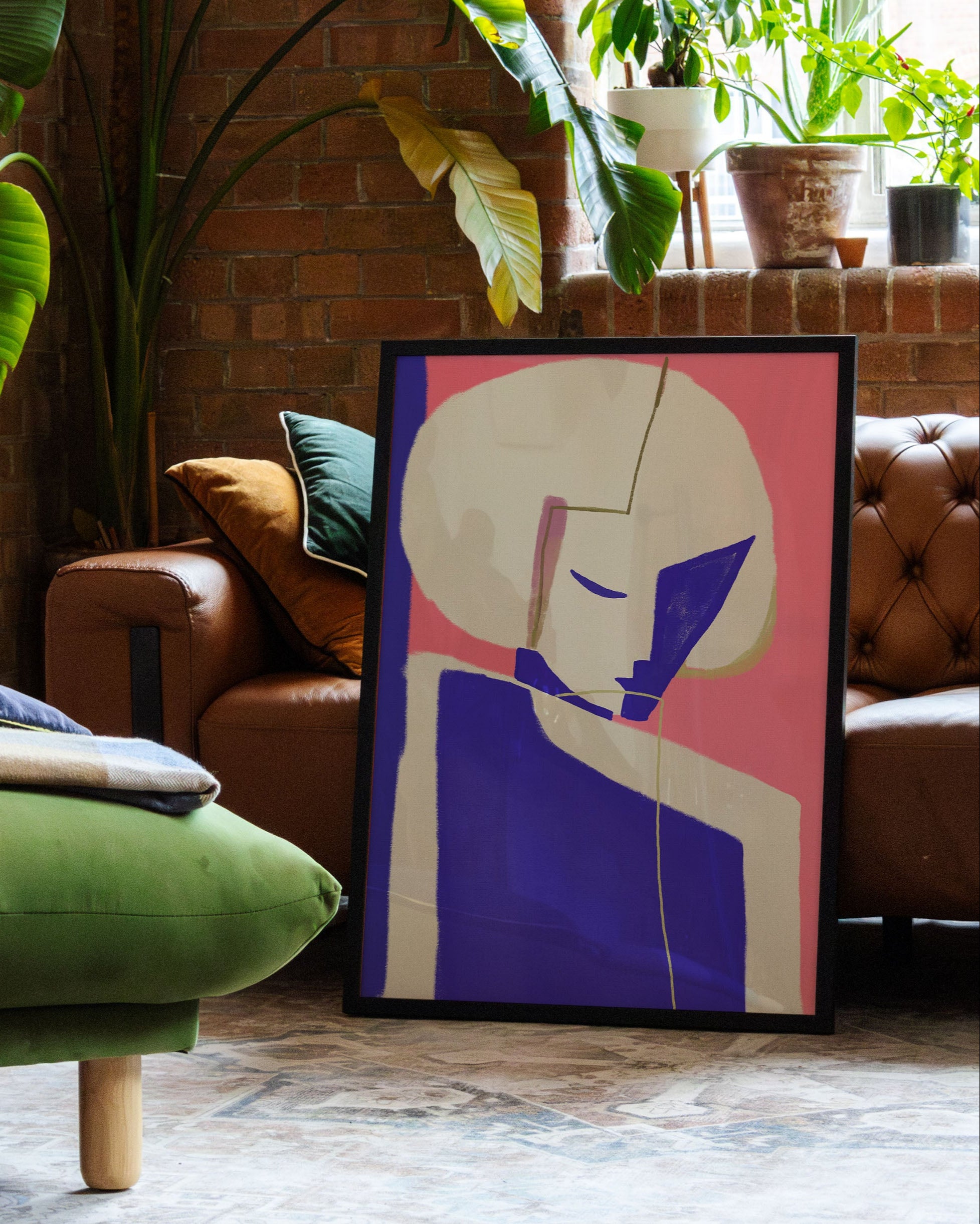 Hidden Poster – Print Material Wandbild, moderne Kunst & Fine Art Print von Spawnd, handgefertigt & Made in Germany