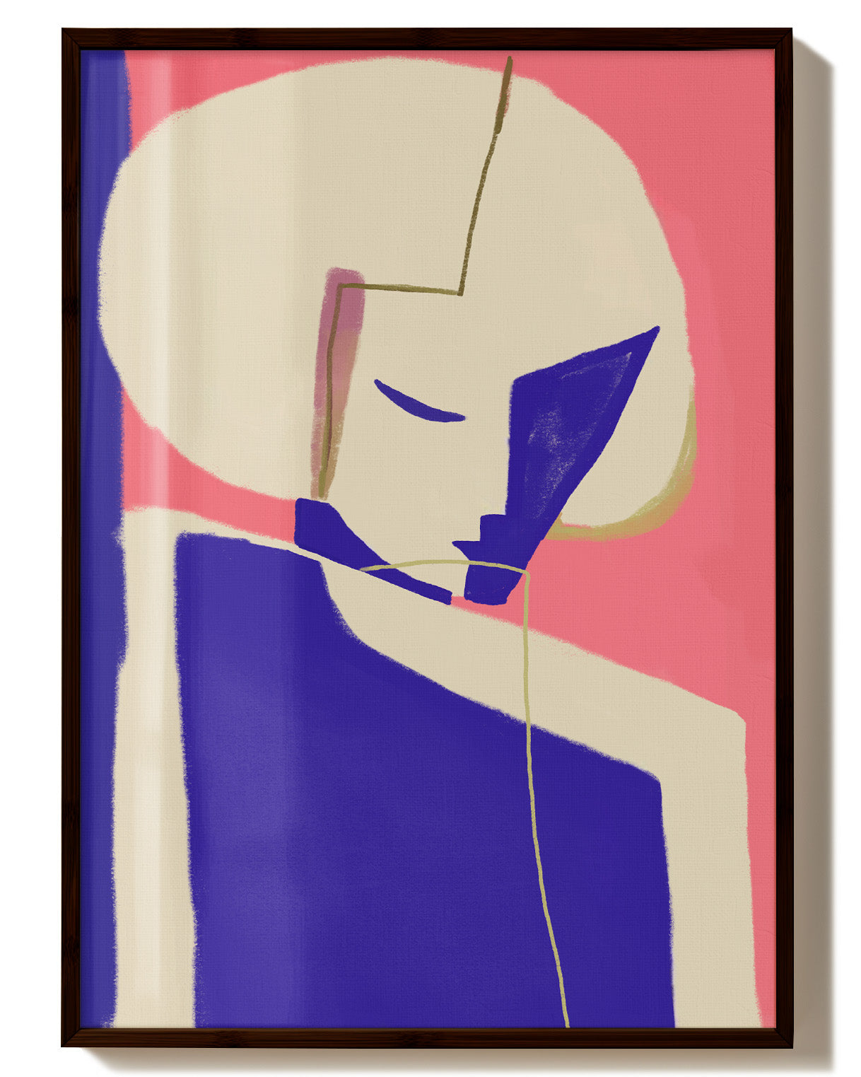 Hidden Poster – Print Material Wandbild, moderne Kunst & Fine Art Print von Spawnd, handgefertigt & Made in Germany
