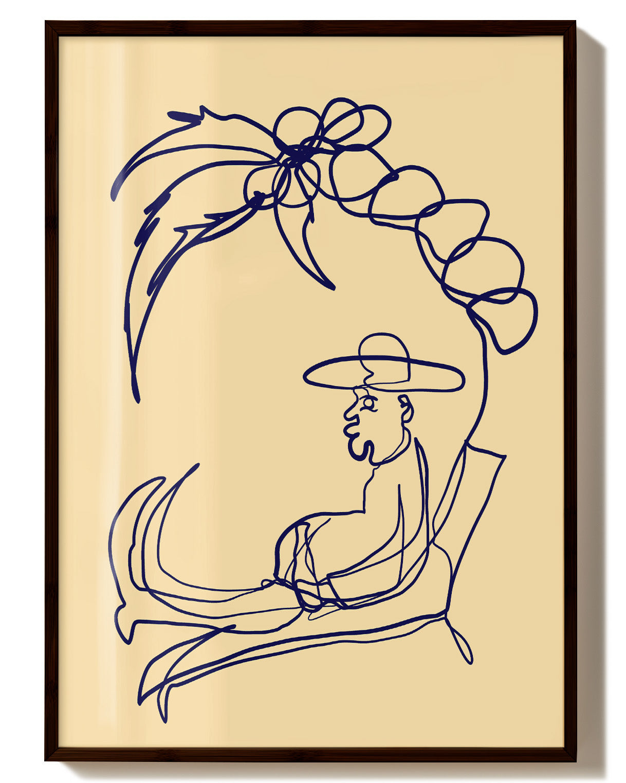 Homeoffice Poster – Print Material Wandbild, moderne Kunst & Fine Art Print von Spawnd, handgefertigt & Made in Germany