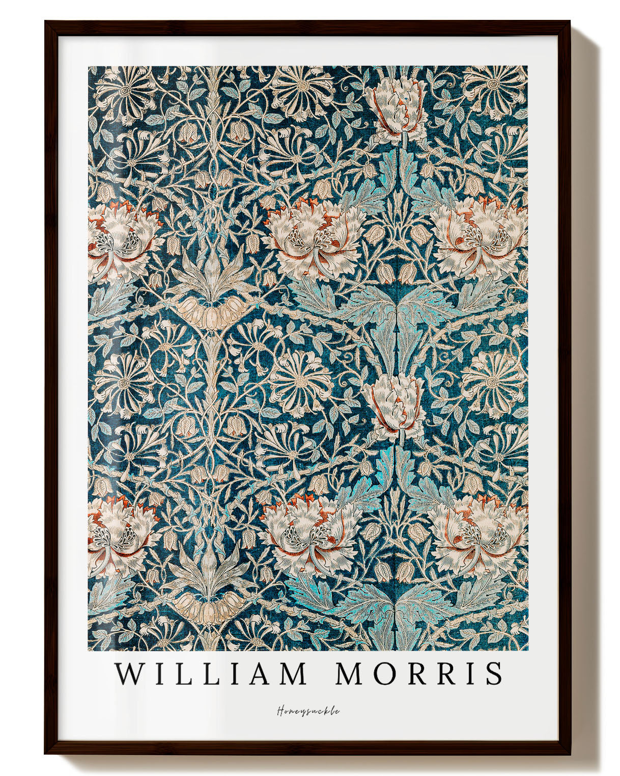 Honeysuckle Poster – Print Material Wandbild, moderne Kunst & Fine Art Print von Spawnd, handgefertigt & Made in Germany